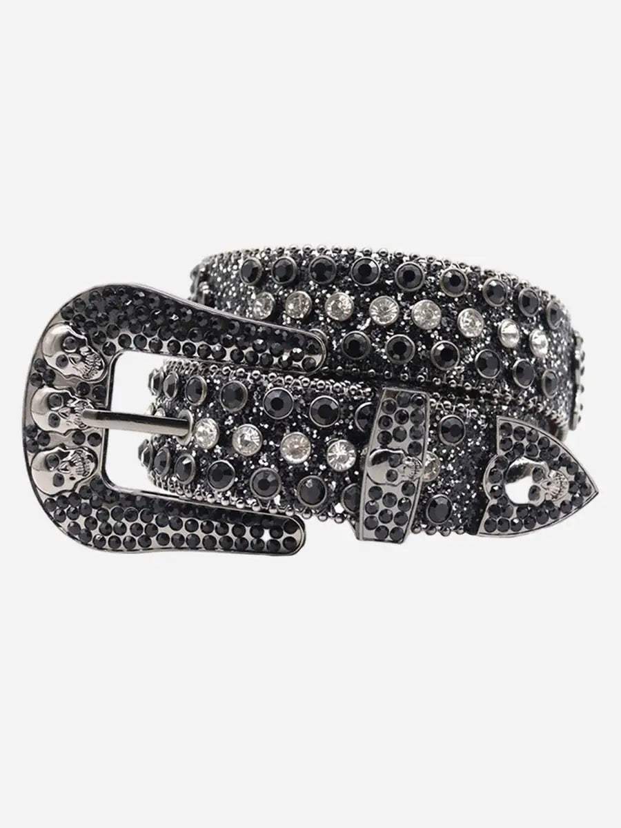 Disguisen Rhinestone Beaded Belt