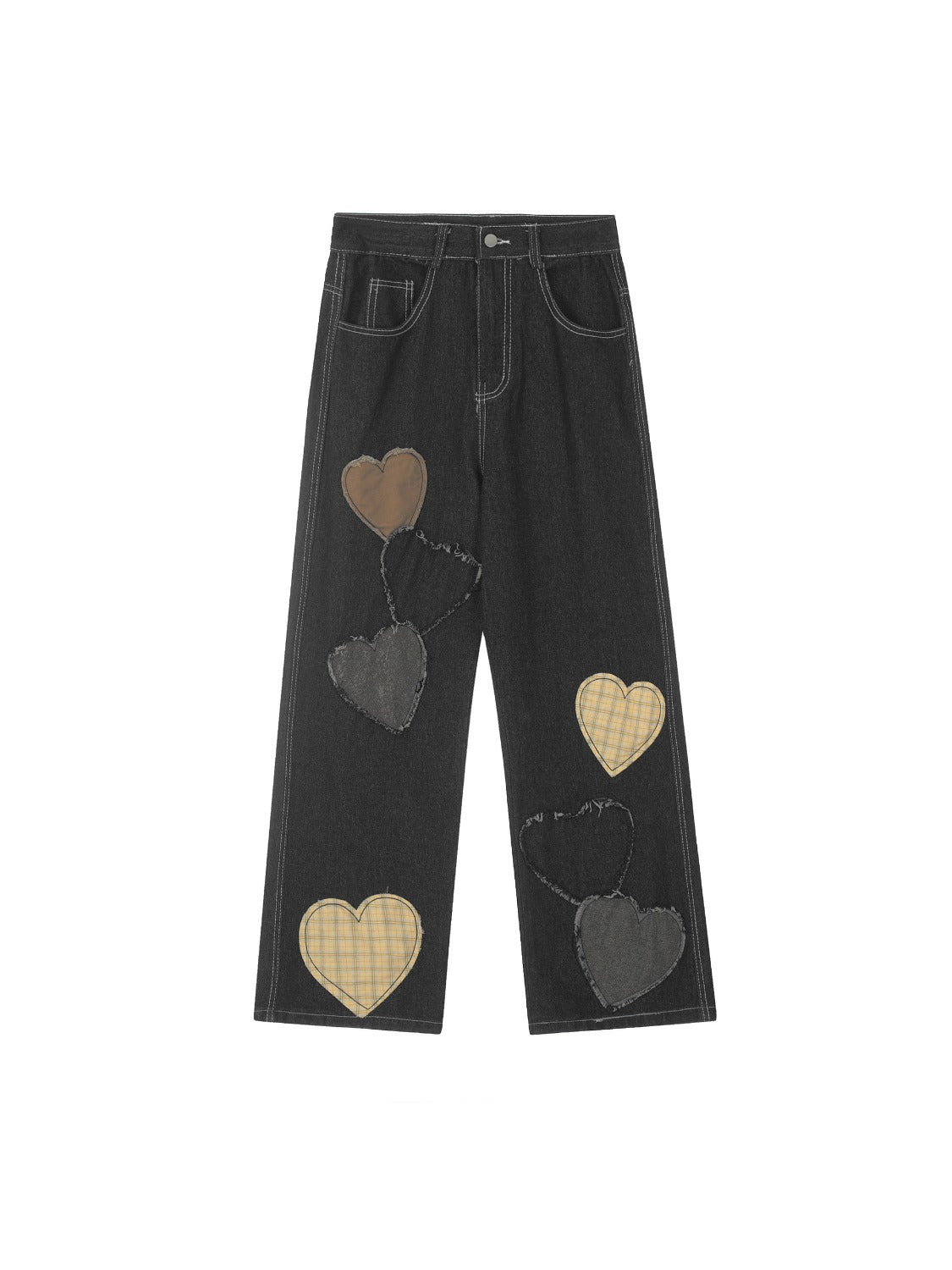Heart Patch Jeans