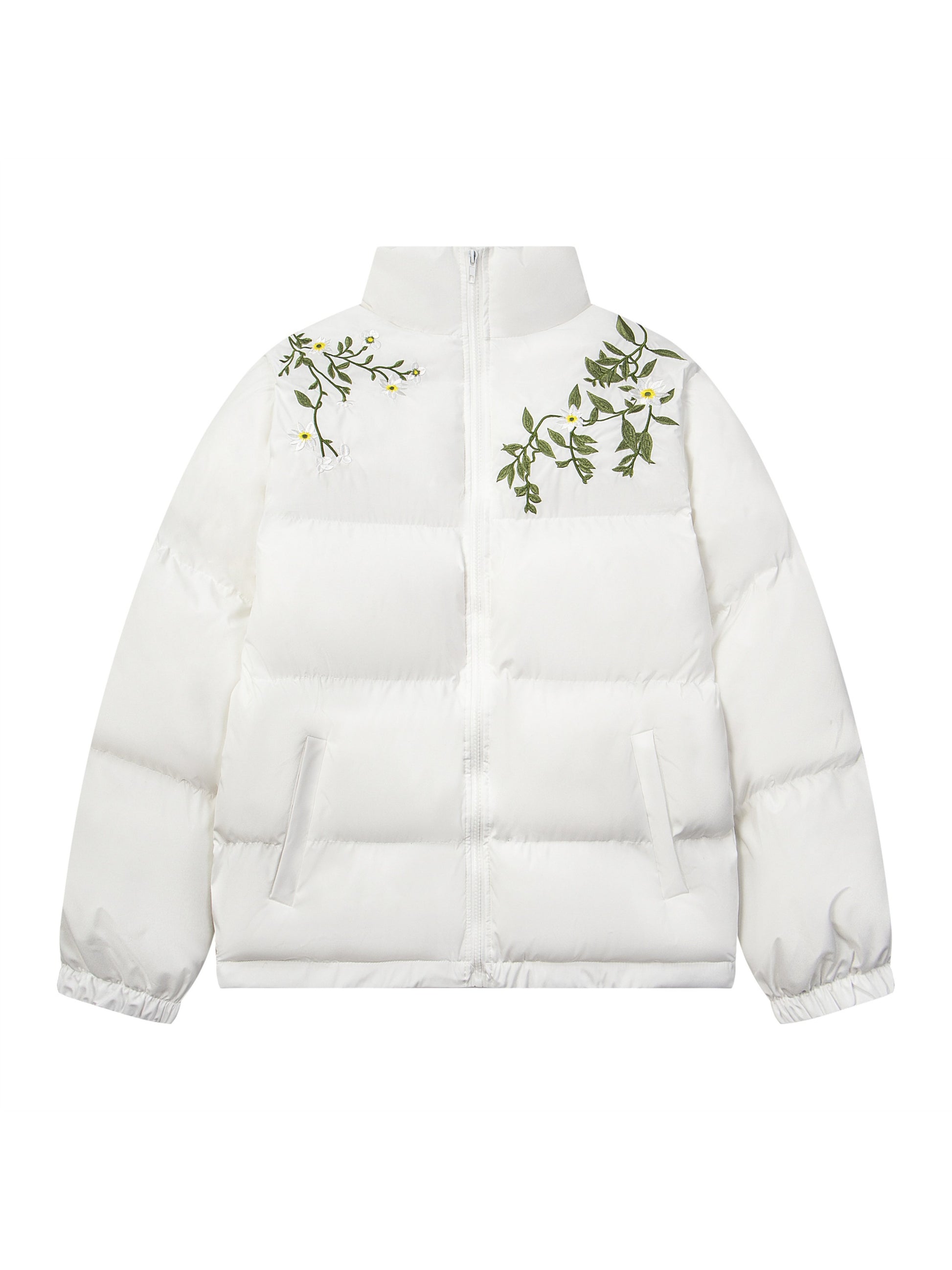 Floral Embroidered Coat