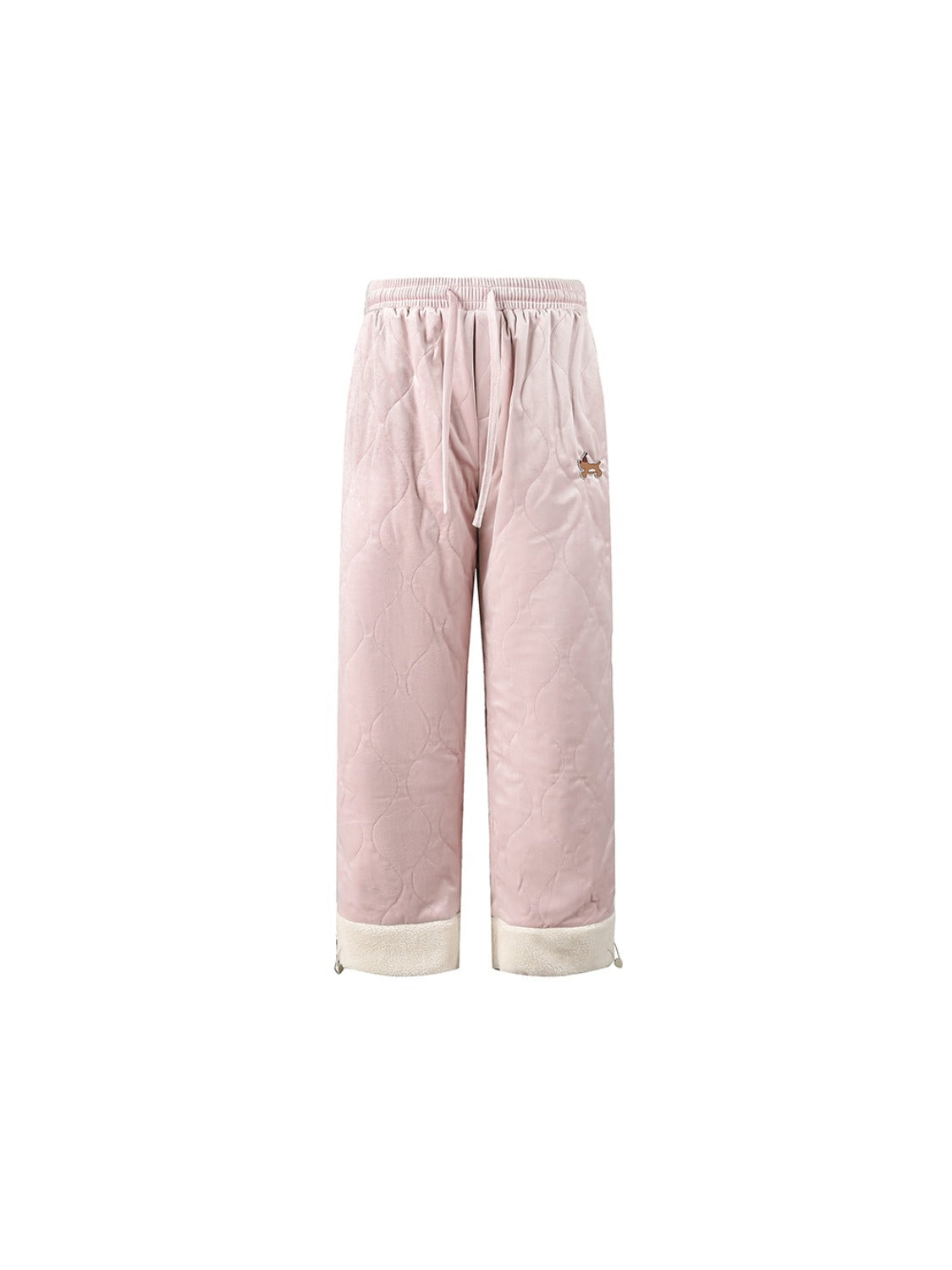 Paneled Padded Sweatpants