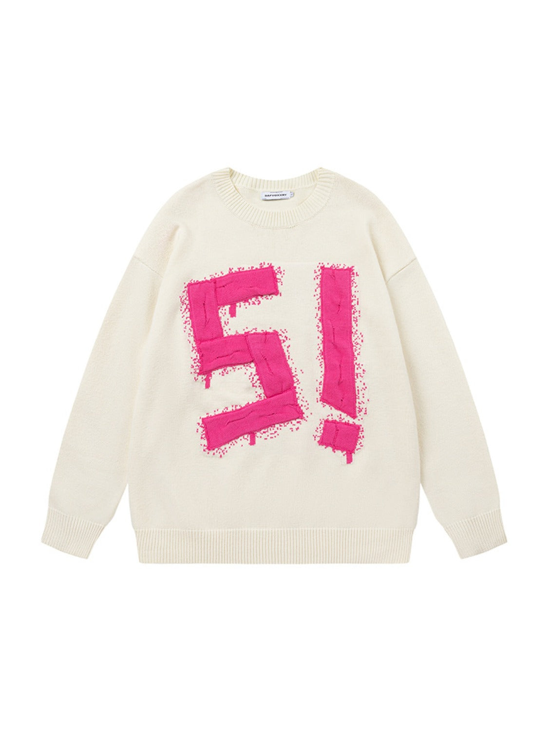 Vintage High Street Embroidery Sweater