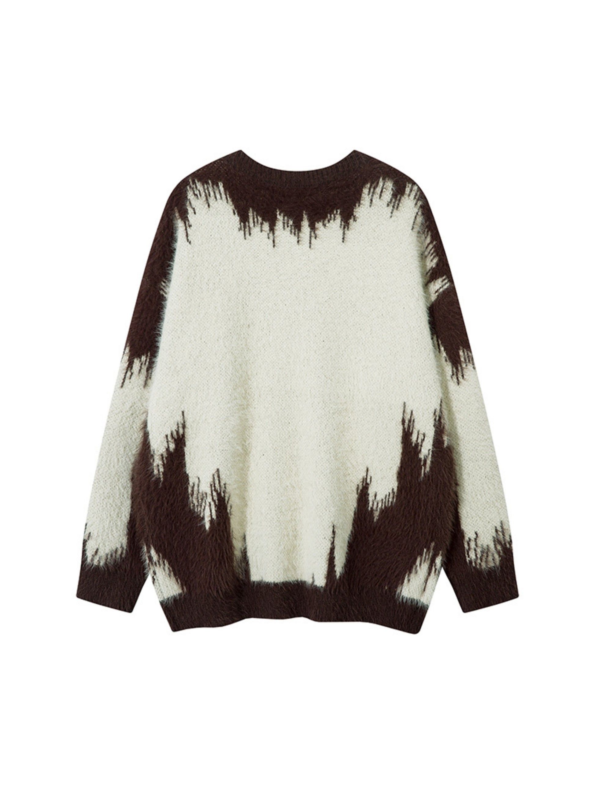 Letter Jacquard Sweater