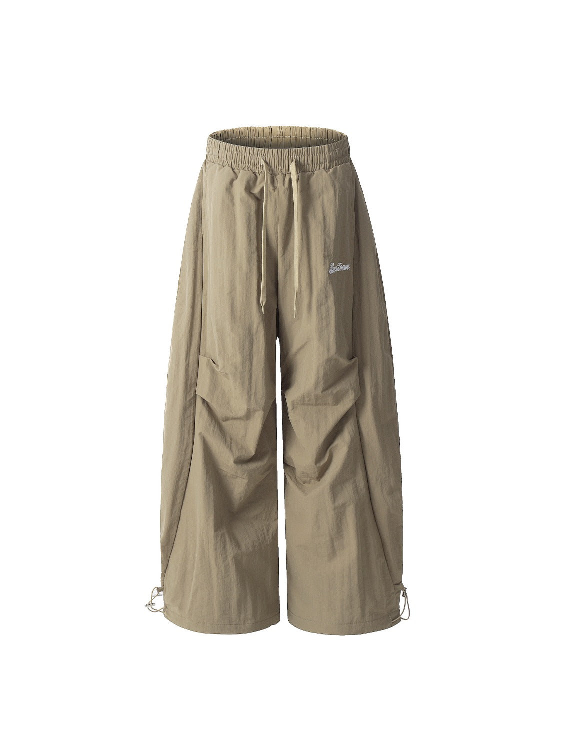 Baggy Pleated Cargo Pants
