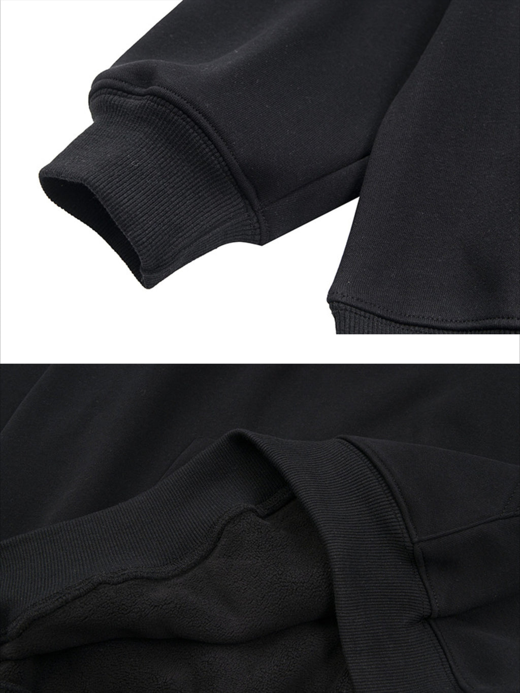Embroidered Contrast Check Hoodie