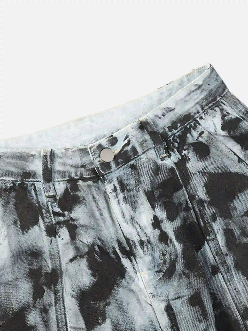 Disguisen Street Fashion Heavy Industry Washed Jeans-8876