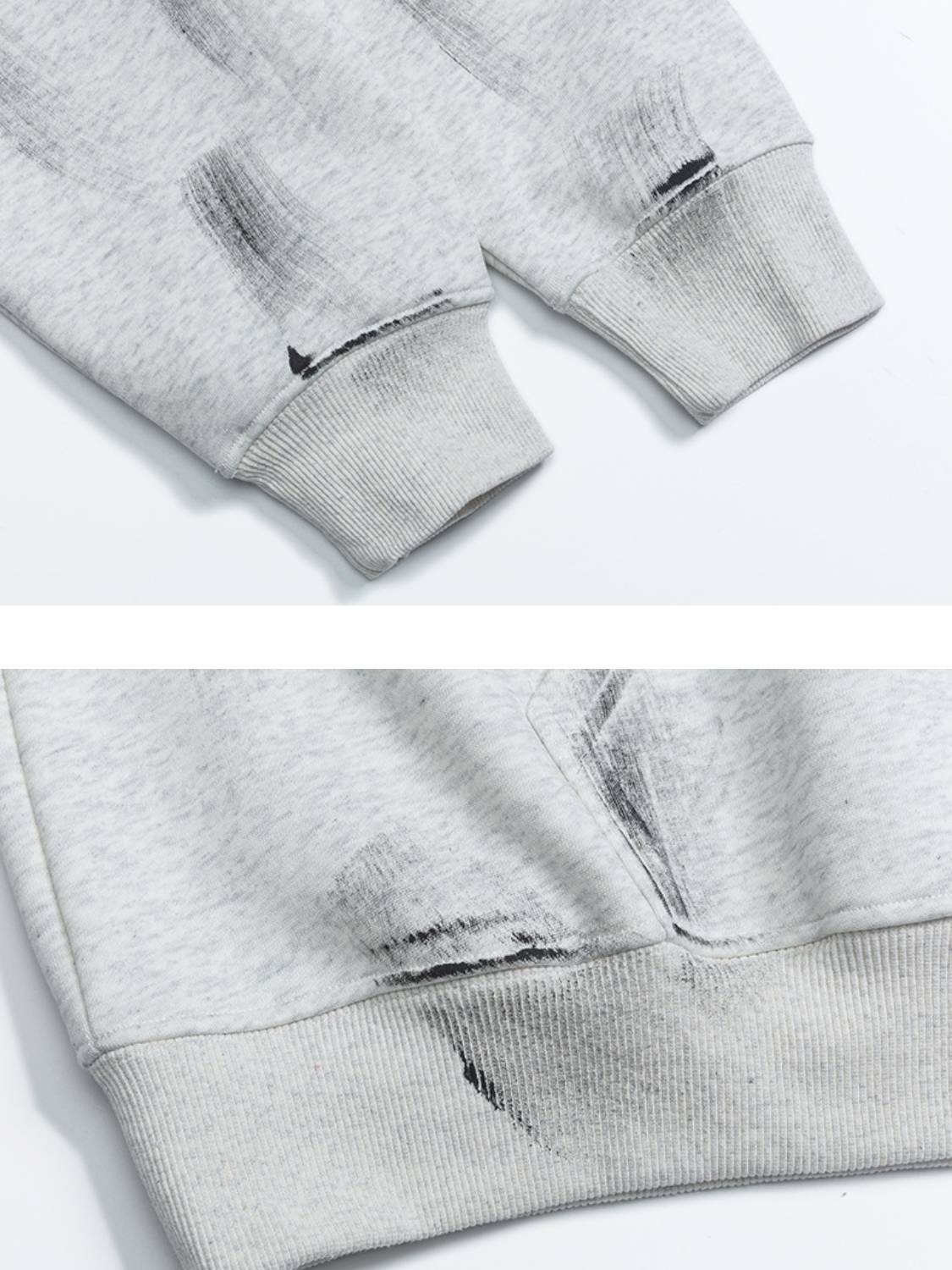 Vintage Letter Print Hoodie
