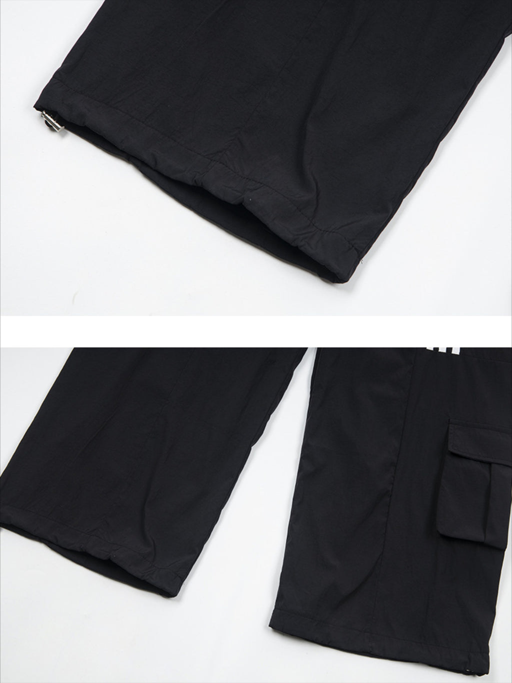 Striped Draped Sweatpants