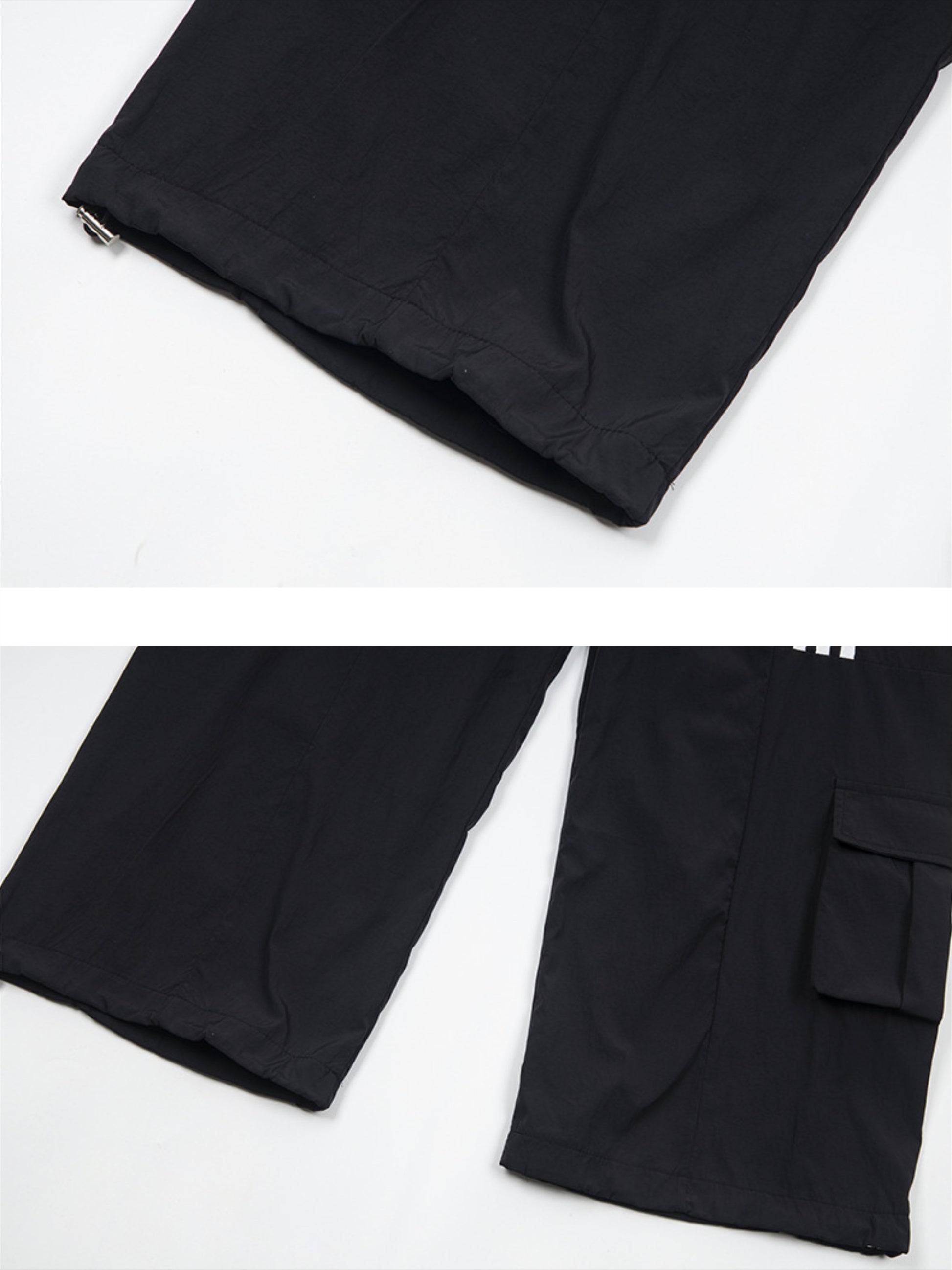 Striped Draped Sweatpants