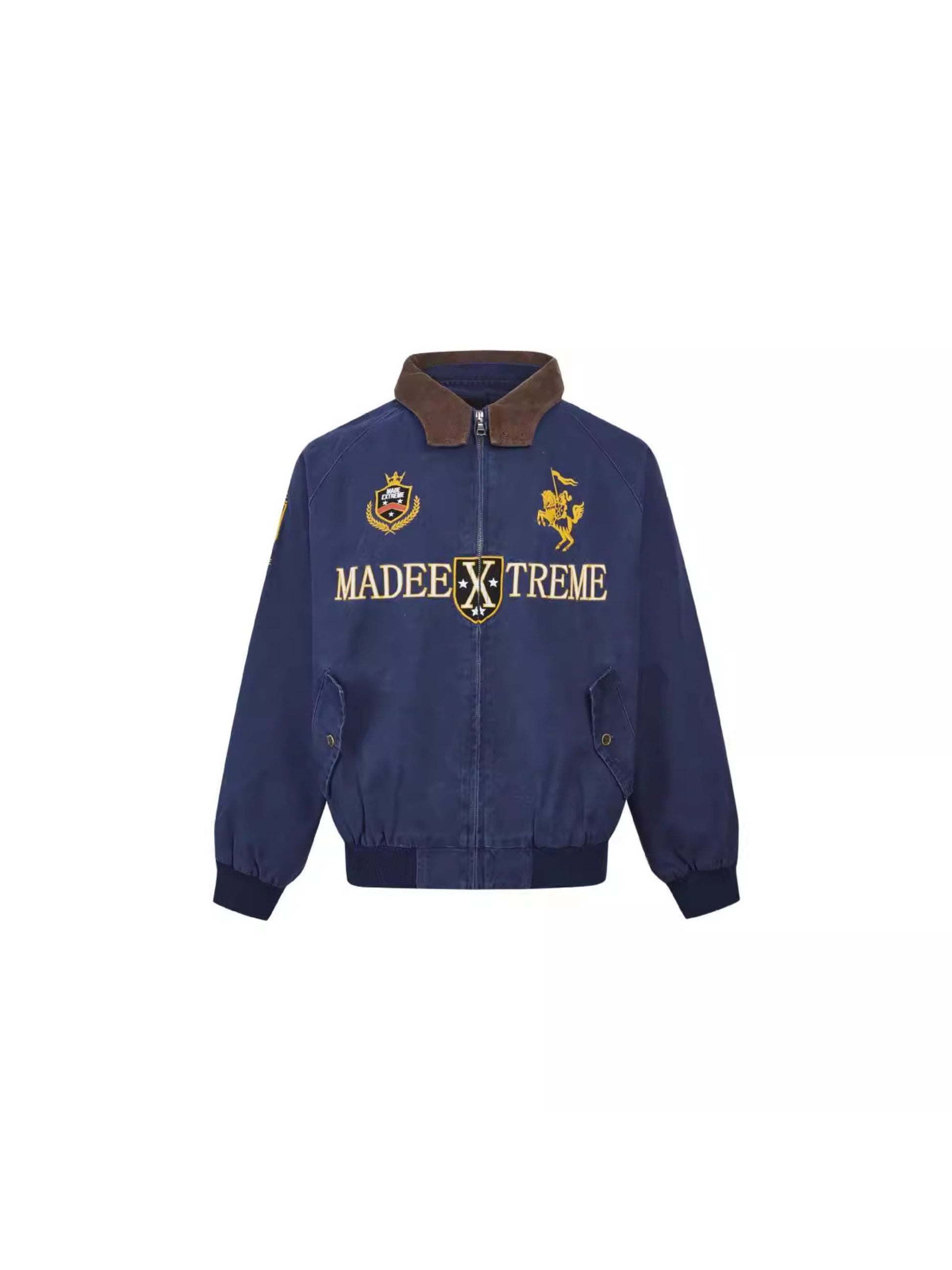 Embroidered Lapel Jacket