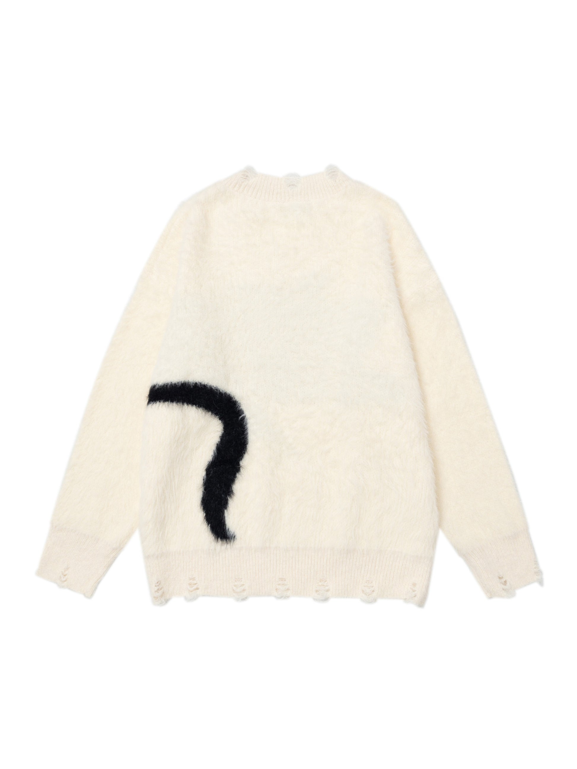 Retro Lazy Cat Sweater