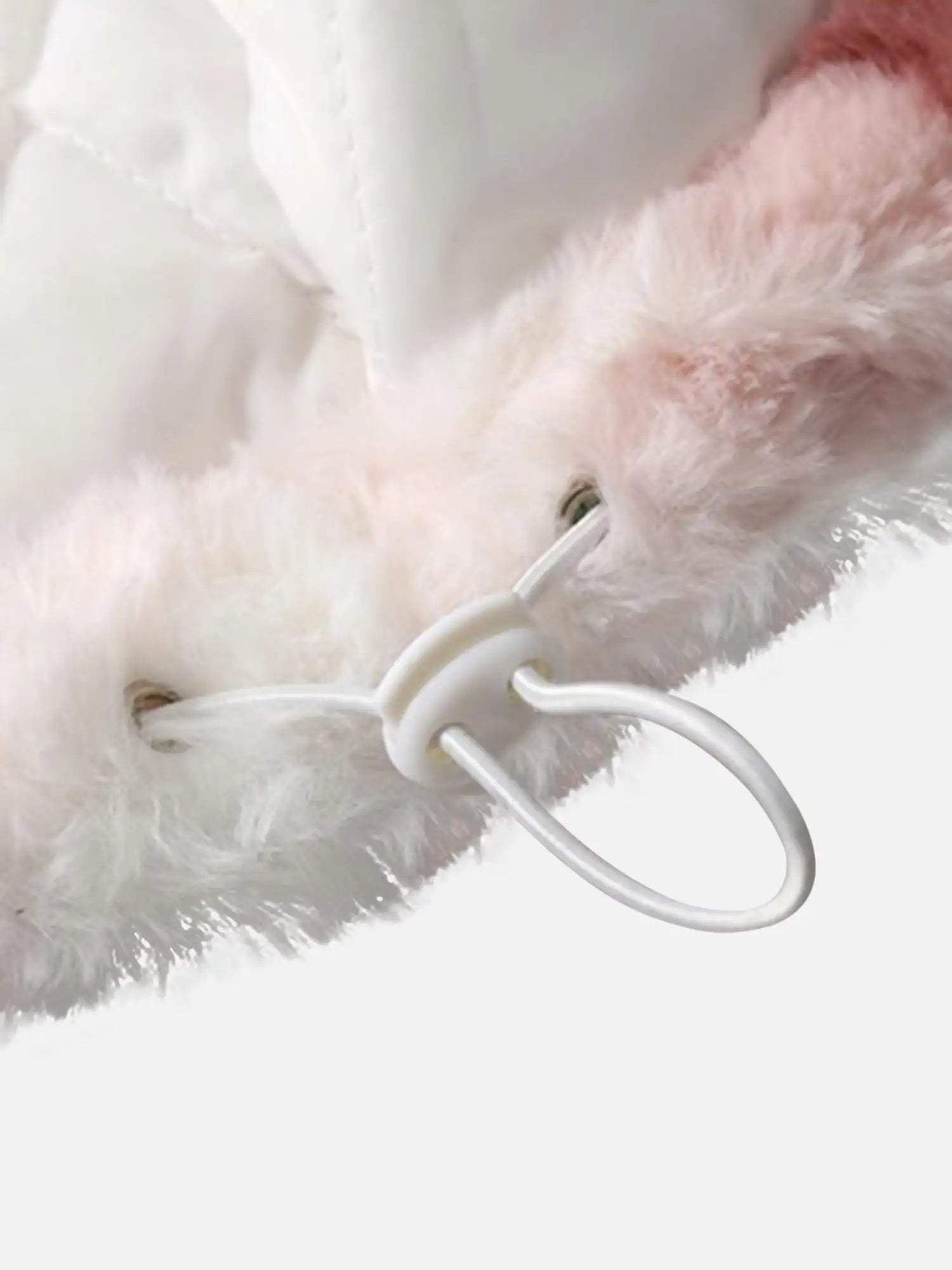 Disguisen Tie-dye Stand-up Collar Sherpa Coat