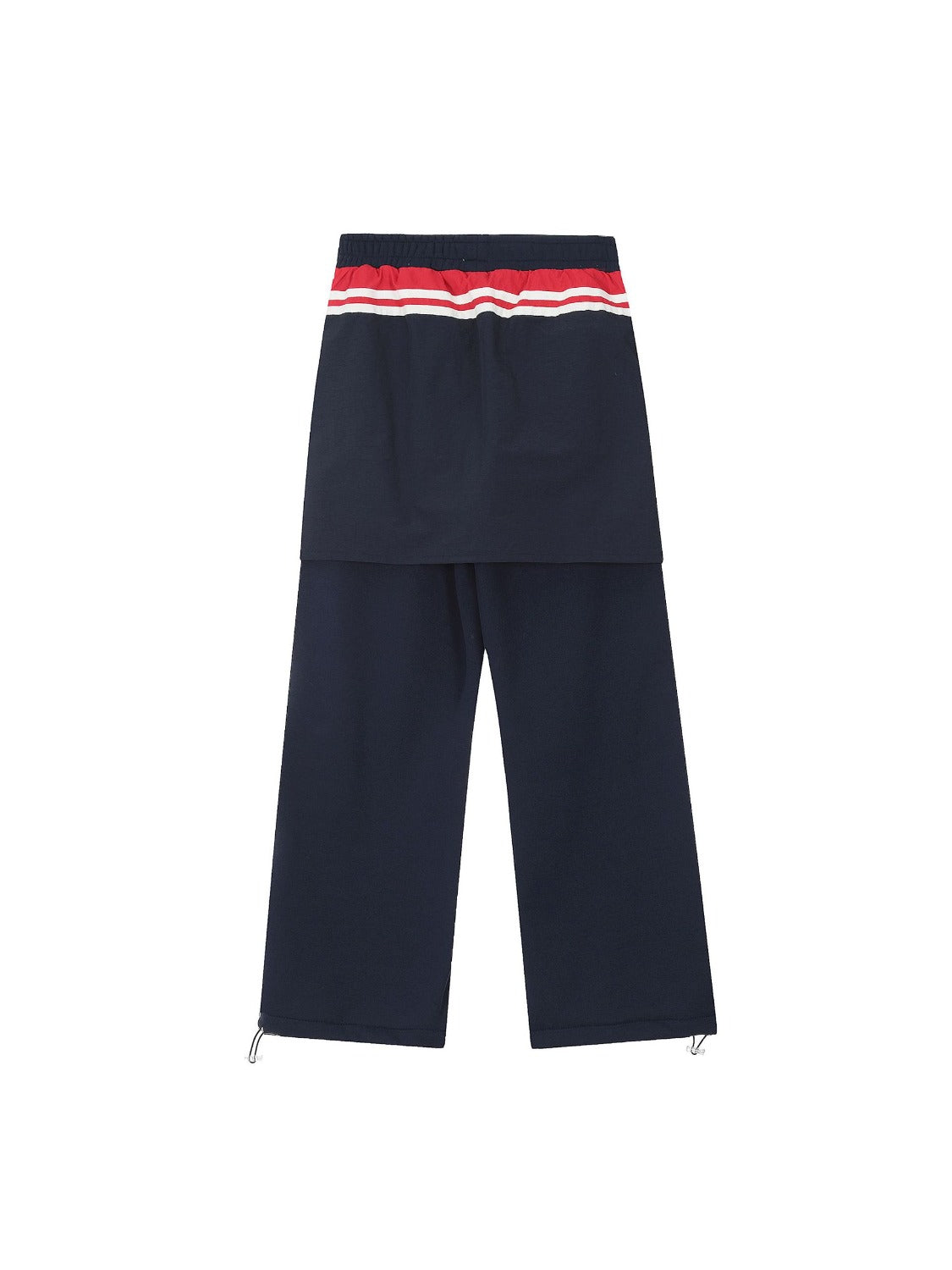 Fake Two-piece Drawstring Sweatpants
