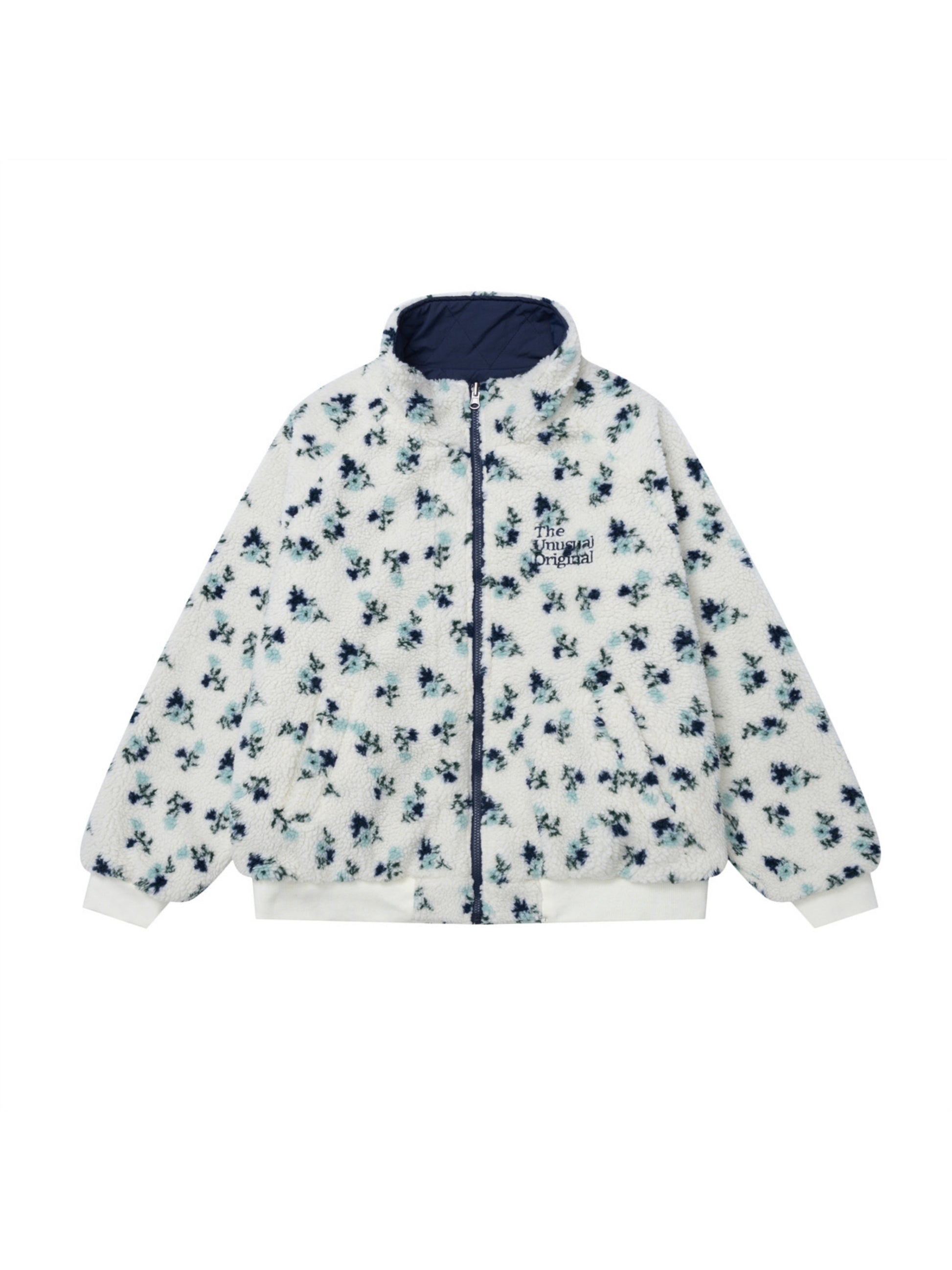 Floral Reversible Fleece Jacket