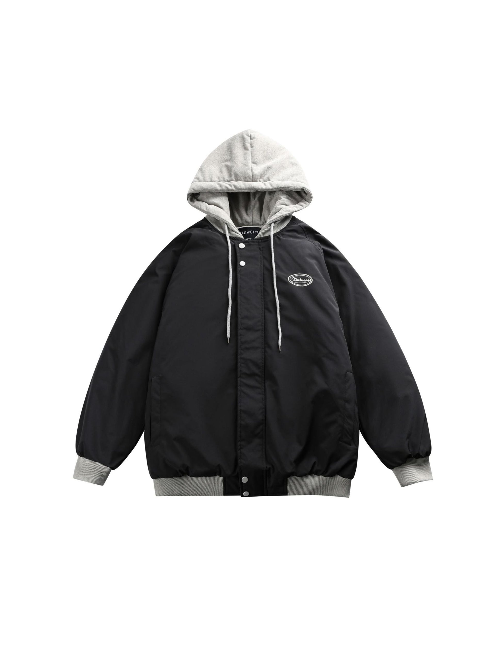 Vintage Fake Two-Piece Set Thickened Flight Jacket