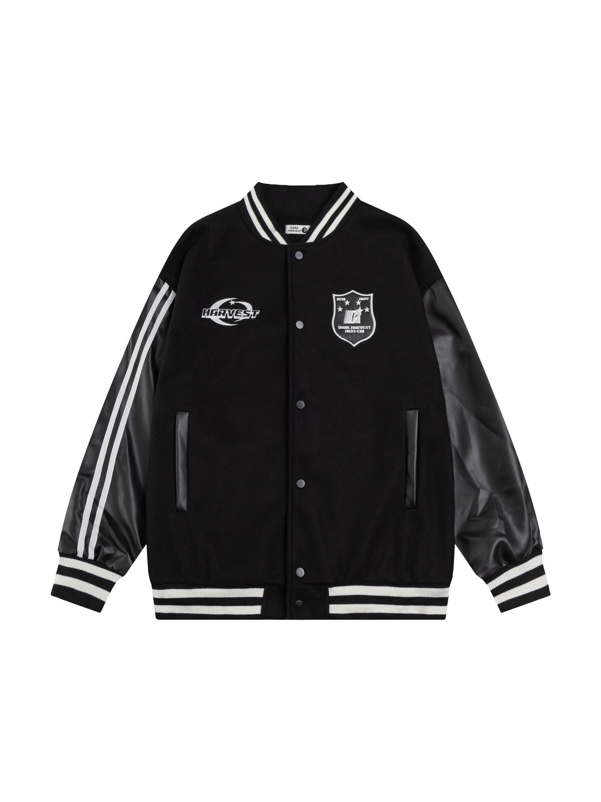 Vintage Splicing Baseball Uniform Jacket