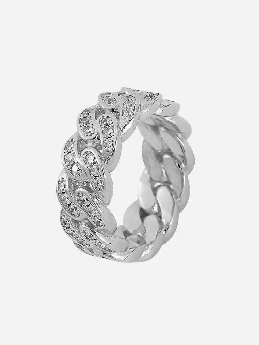 Disguisen Hip Hop Zirconia Ring
