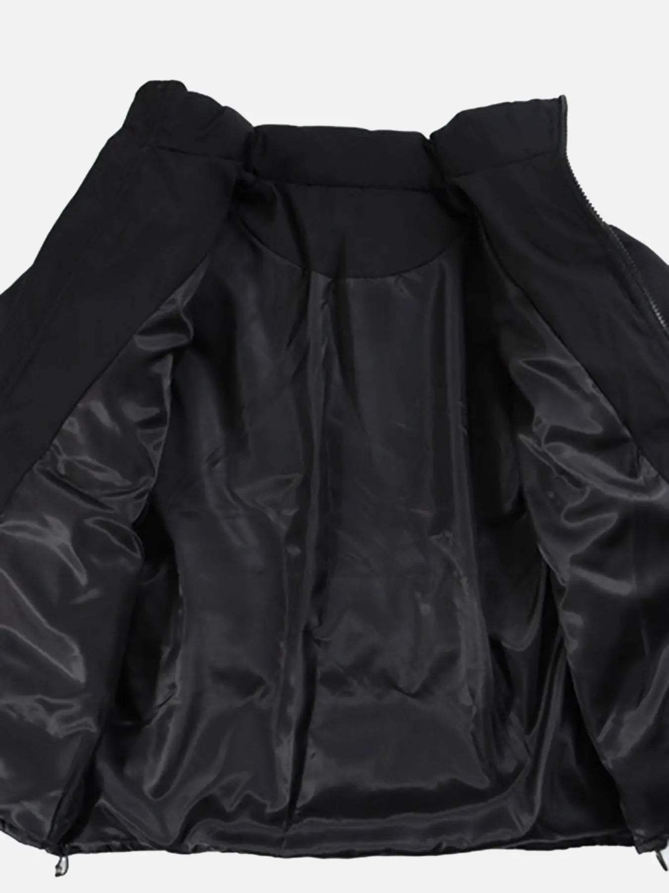 Disguisen Vintage Letter Print Thickening Loose Down Coat