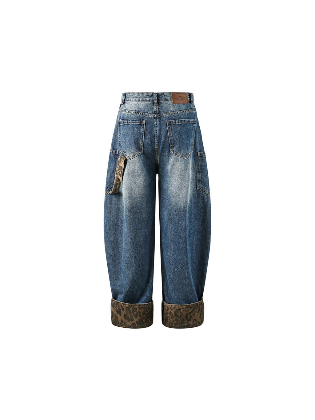 Vintage Leopard Jeans