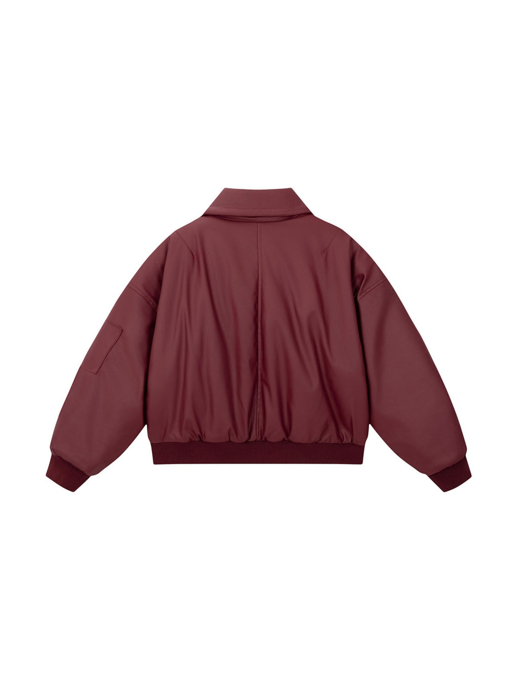 Vinatge Soft Leather Collar Street Embroidery Coat