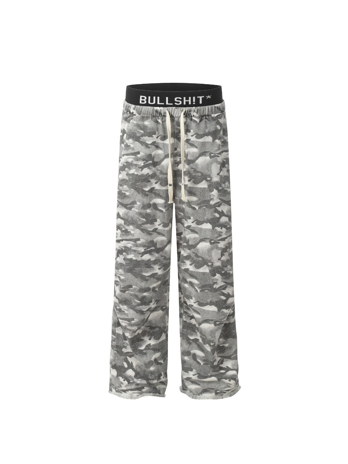 Retro Fake Two-piece Camouflage Pants