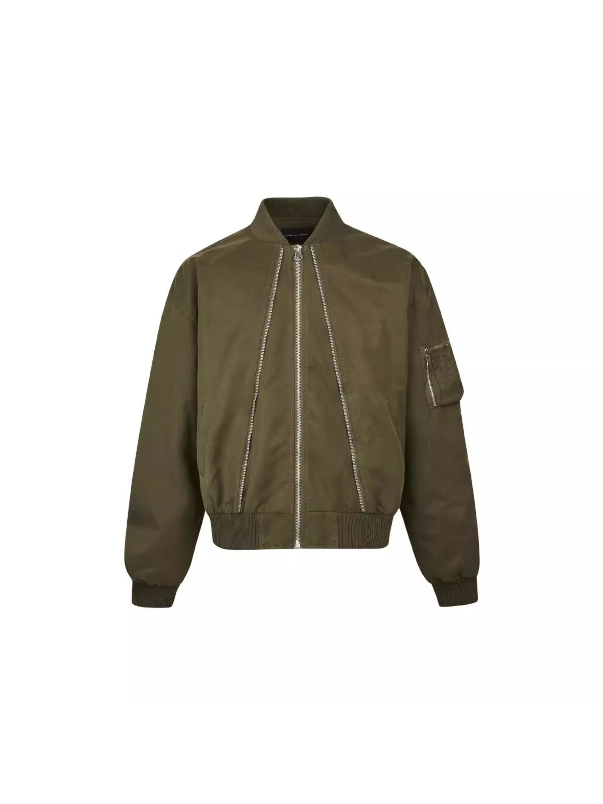 Patchwork Bomber Jacket