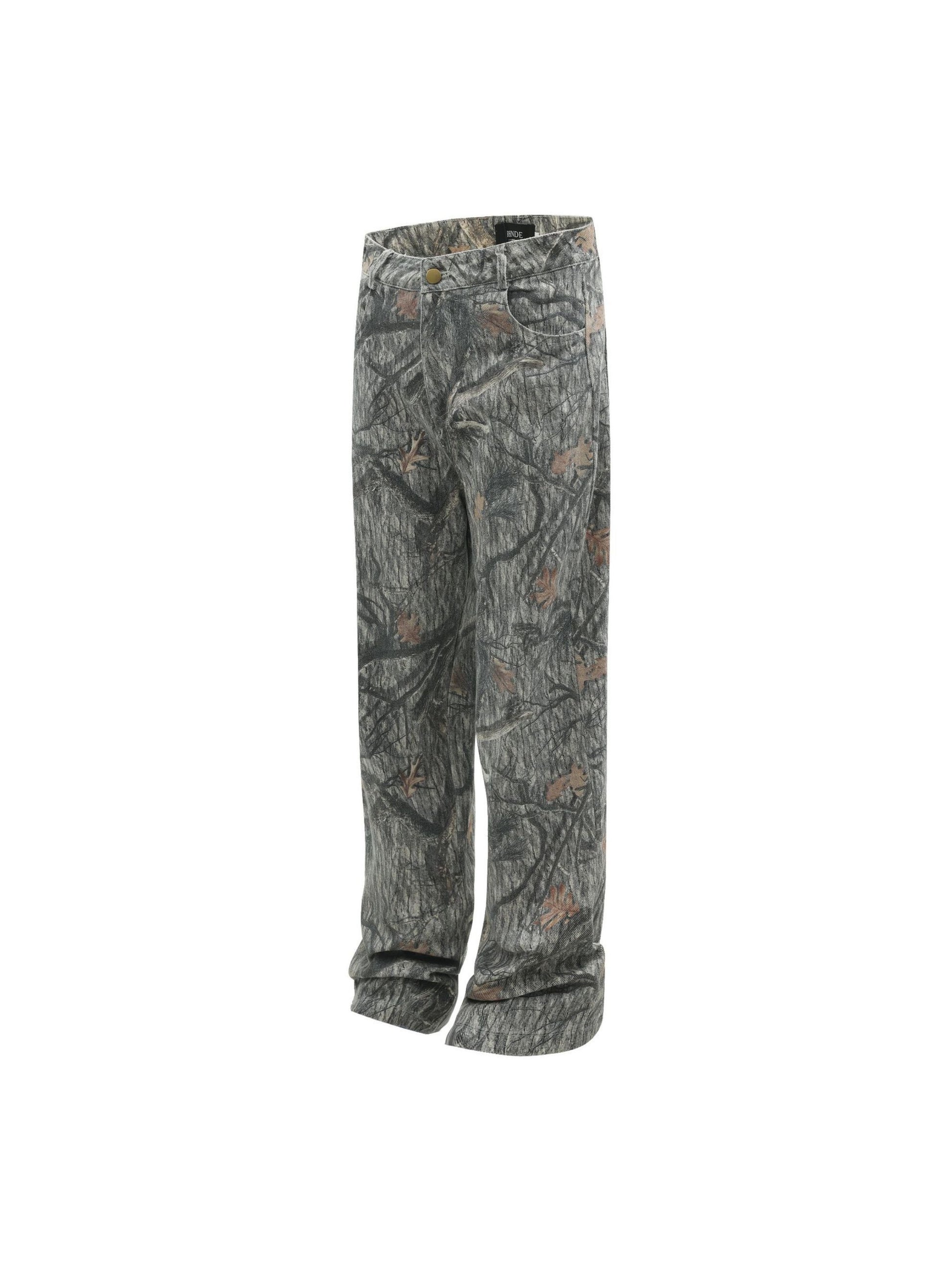 Vintage Fallen Leaves Jeans