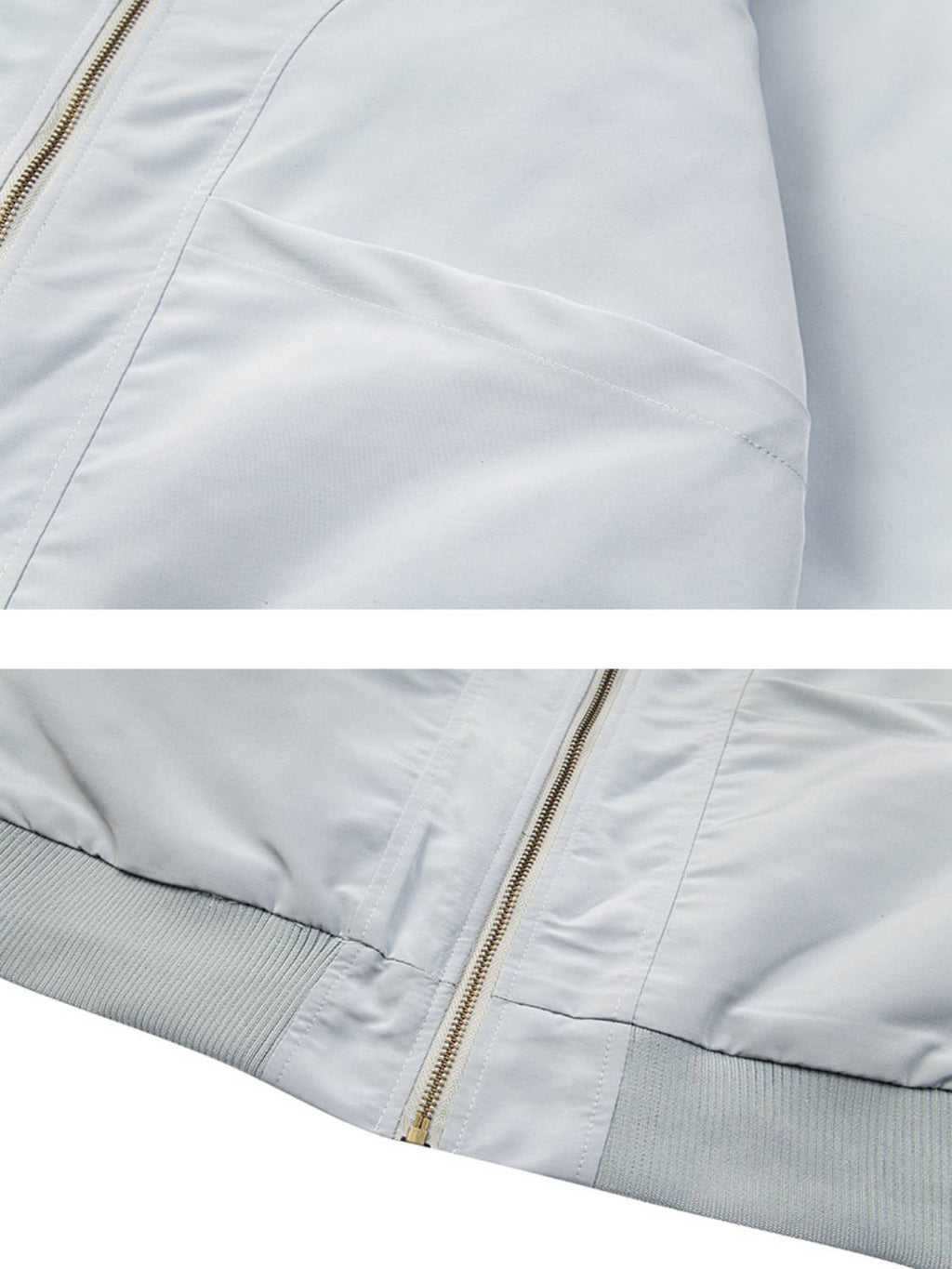Splicing Embroidery Lamb Wool Flight Jacket