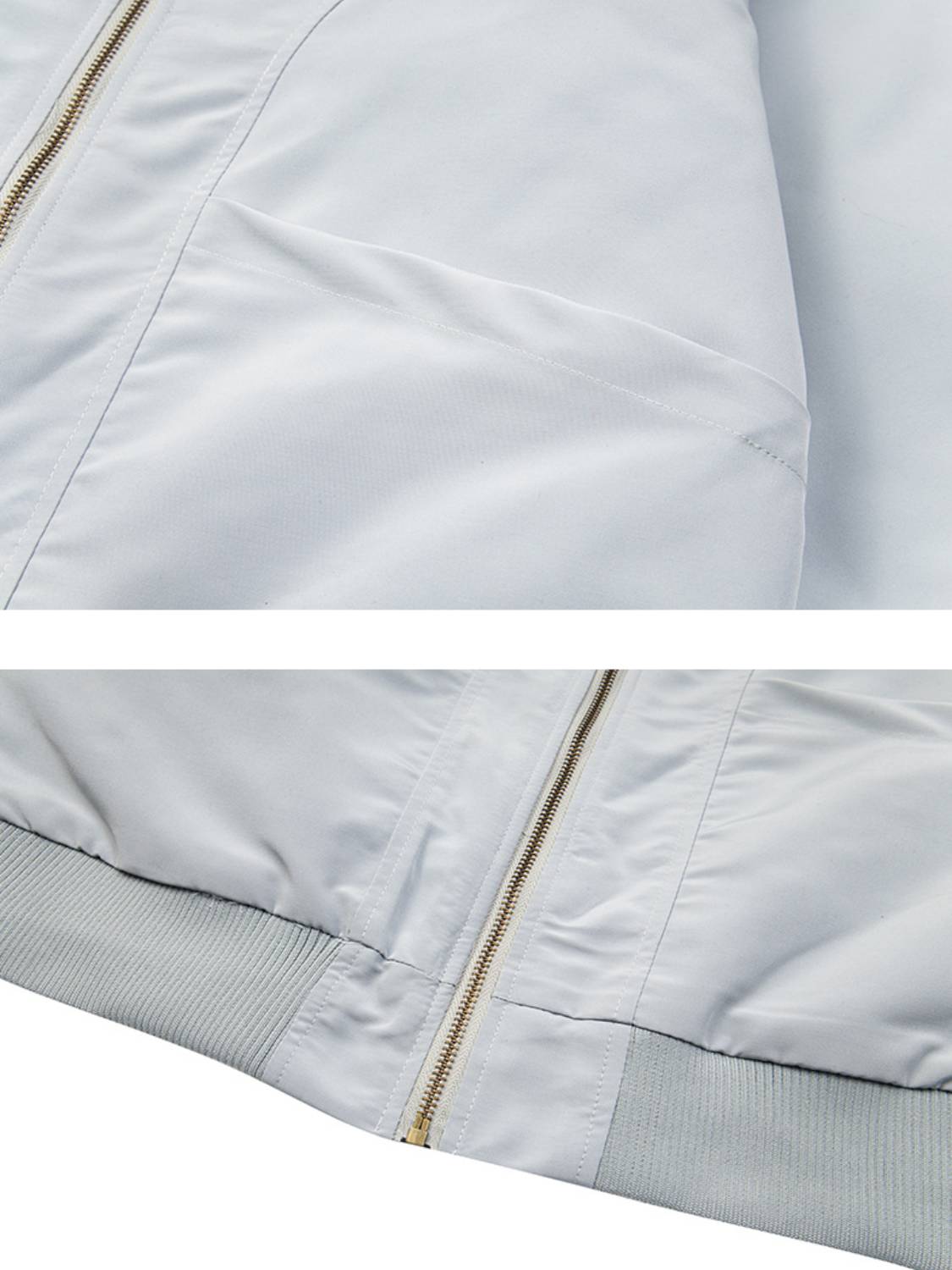 Splicing Embroidery Lamb Wool Flight Jacket