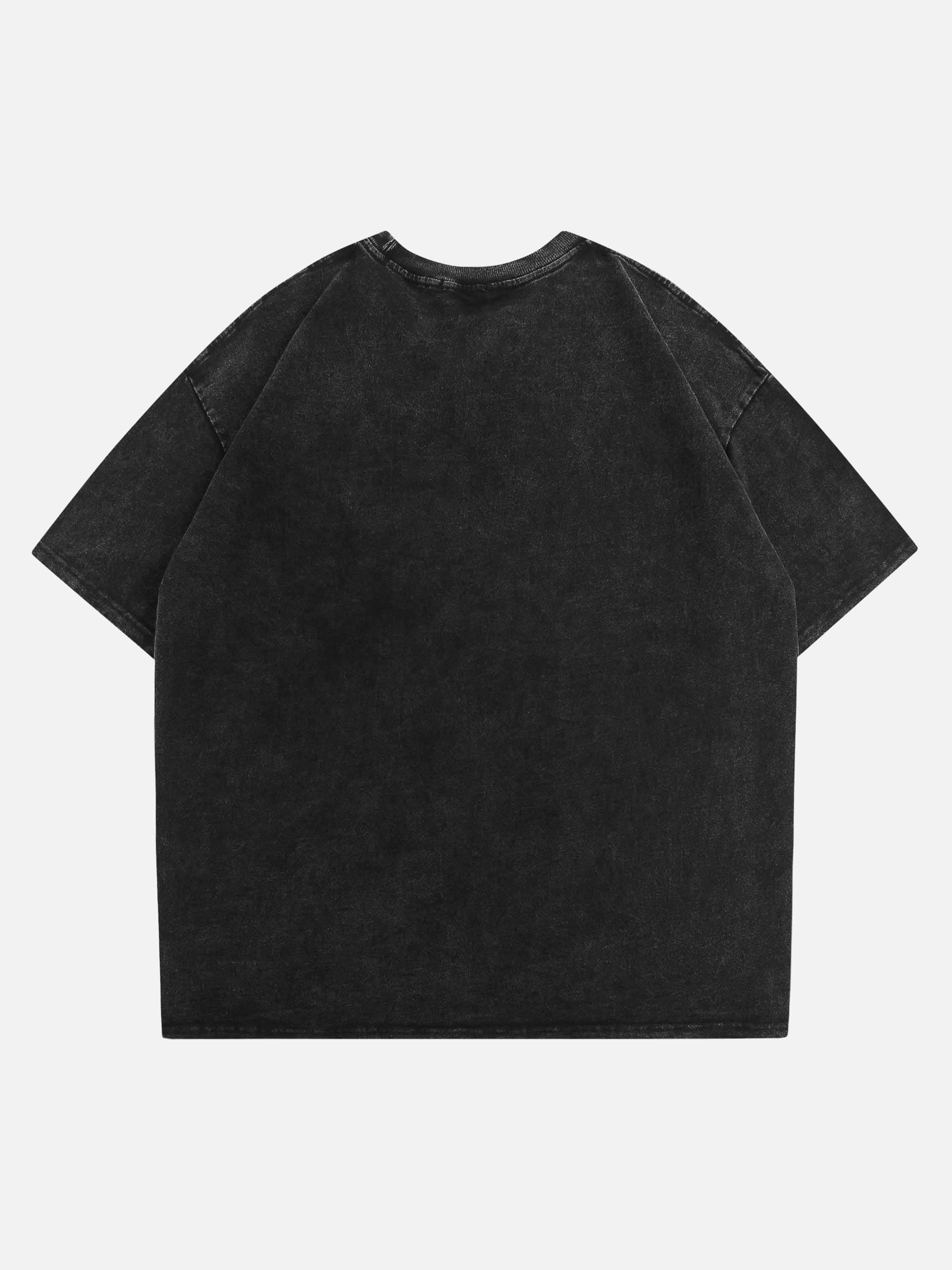 Disguisen American Vintage Washed Skeleton Old T-shirt