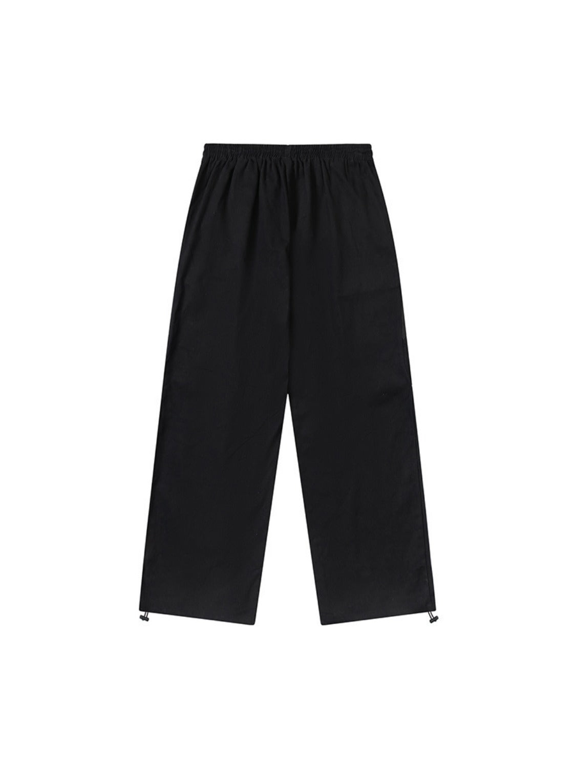Printed Drawstring Multi-pocket Cargo Pants