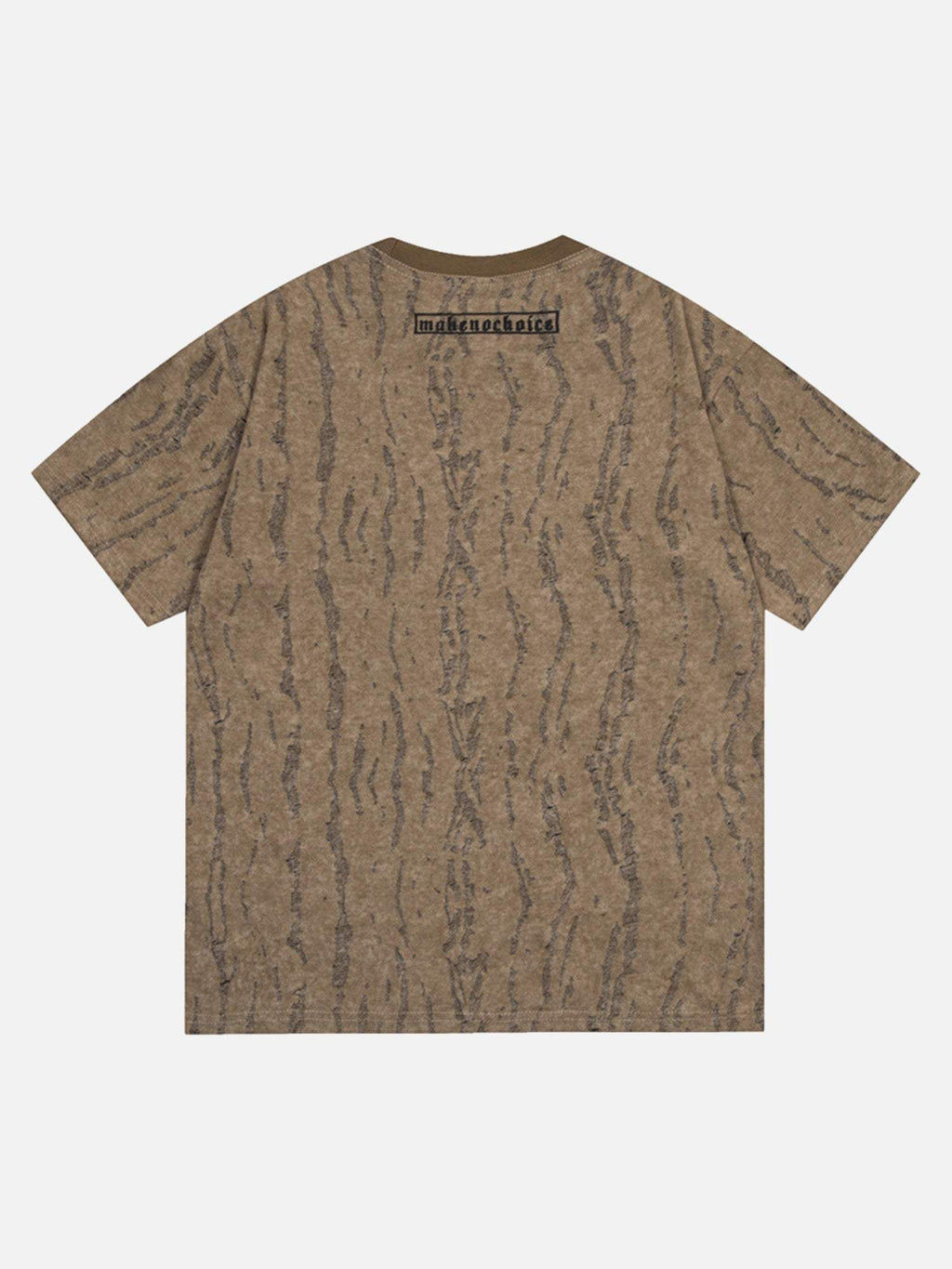 Disguisen High Street Wasteland  Gothic Letter Embroidery T-shirt