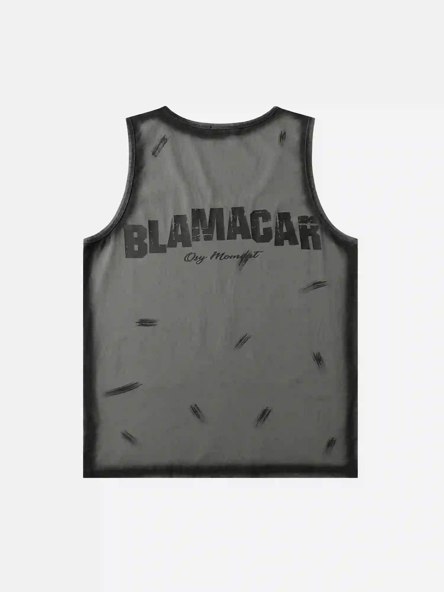 Gilet stampato con design retrò americano Disguisen