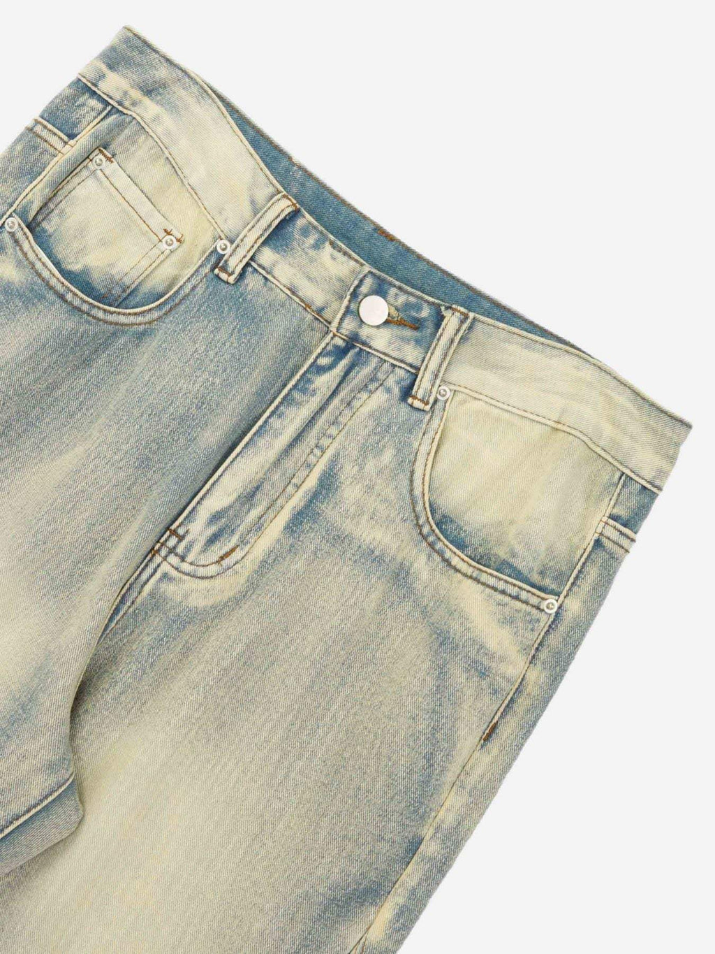 Disguisen Ripped Double Straight Jeans