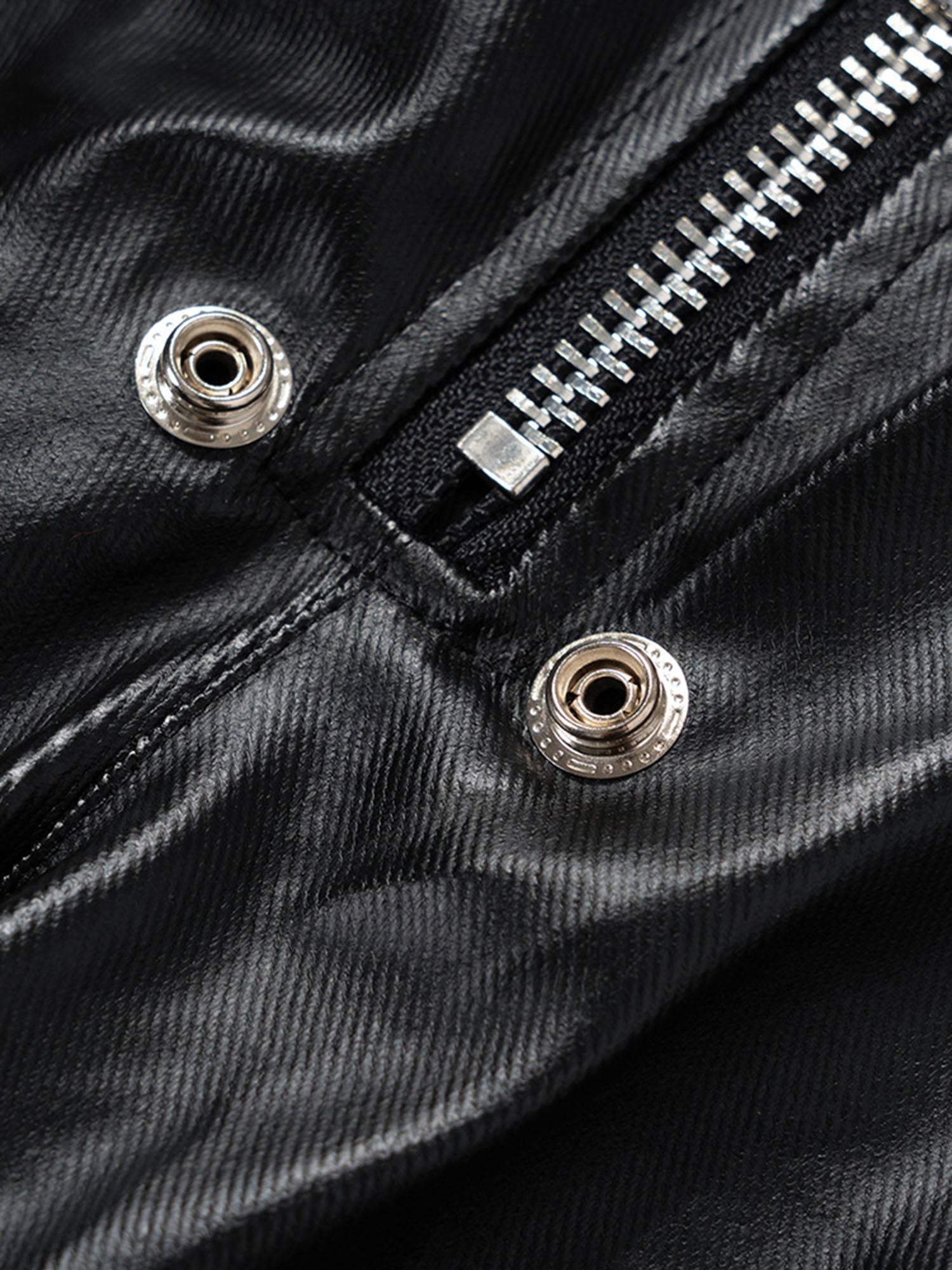 Layered Three-dimensional Pocket Wide-leg Flared Pants-4545