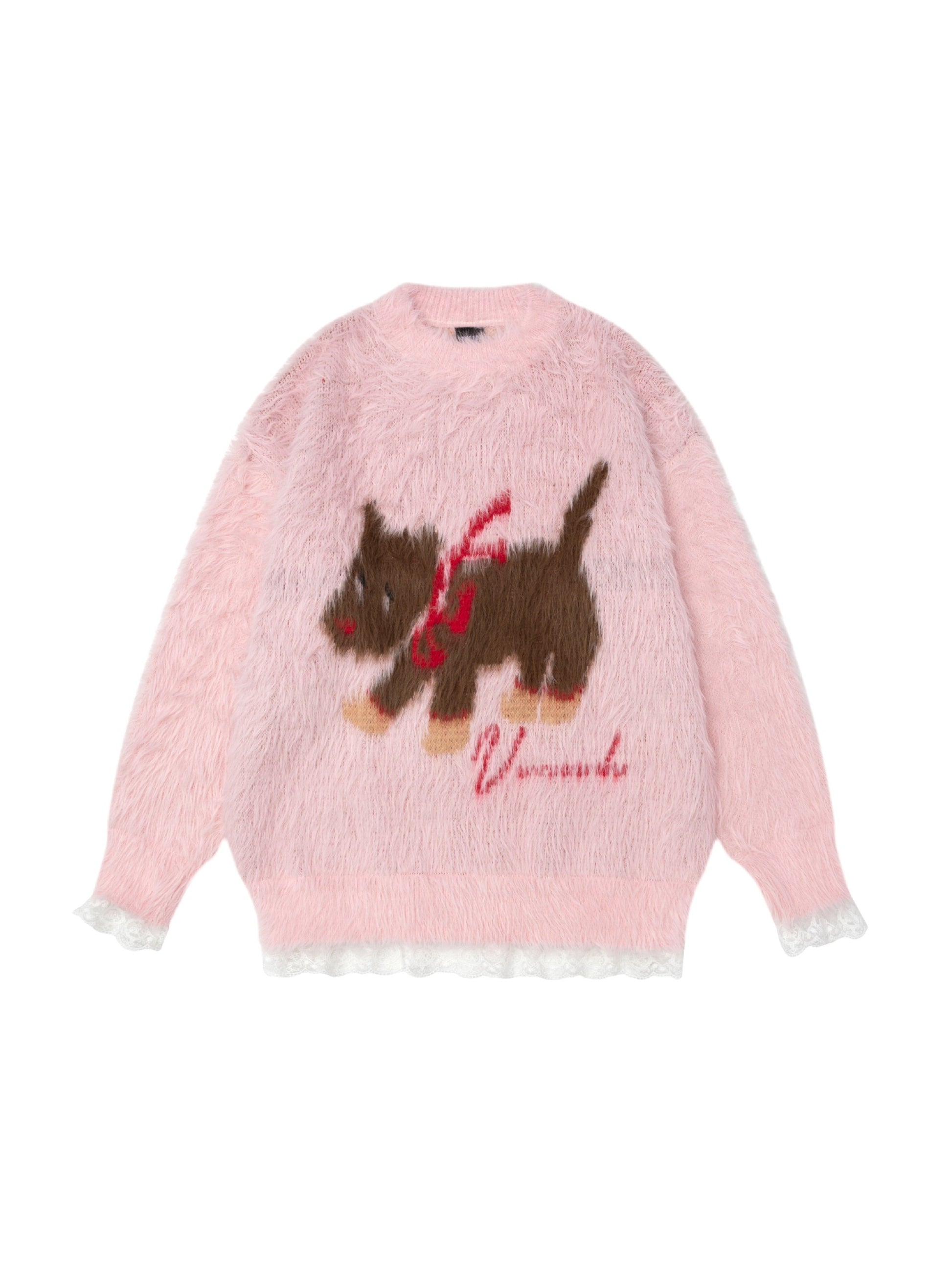 Cartoon Dog Fun Sweater