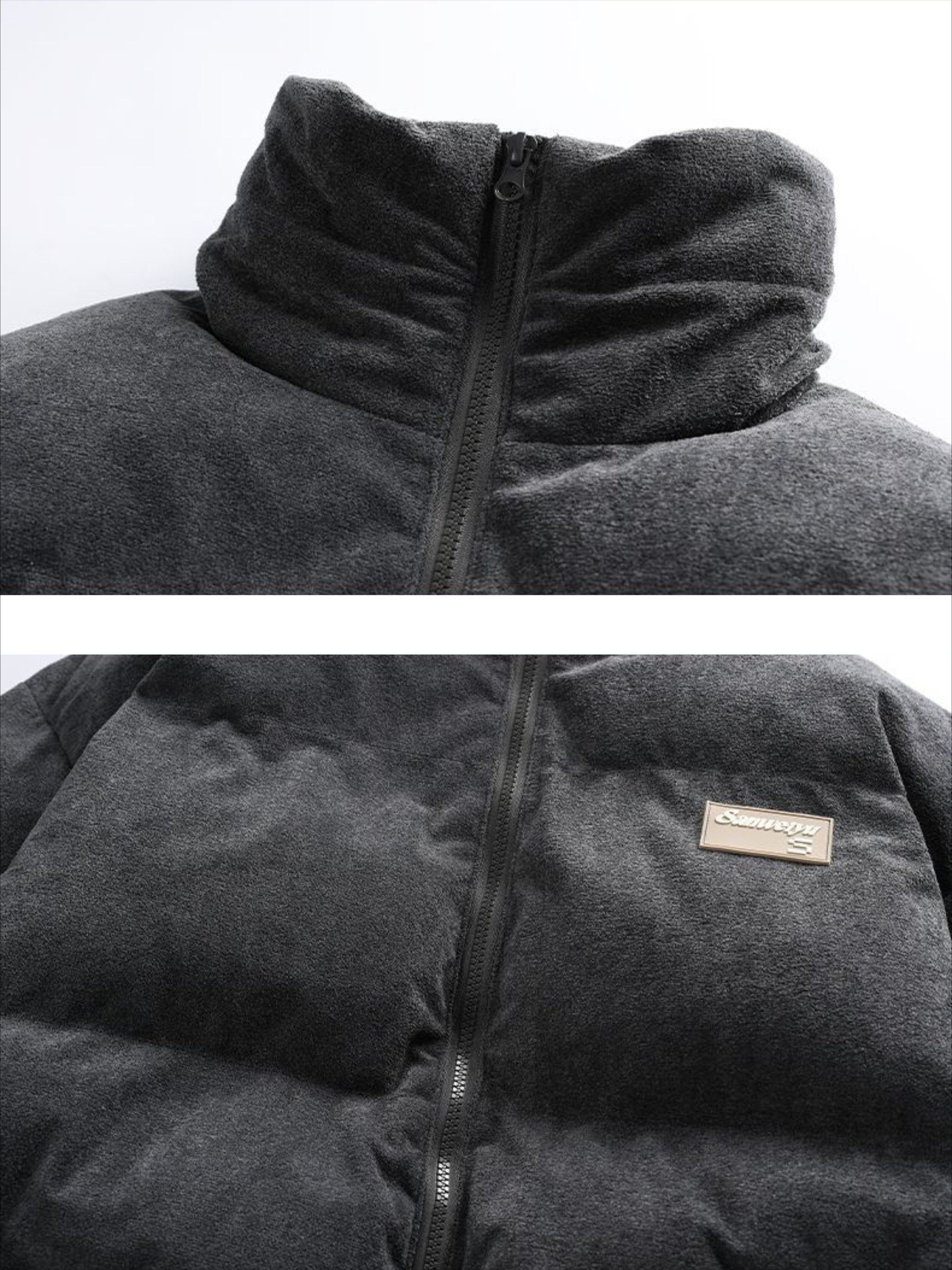 Academic Style Grid Leisure Coat