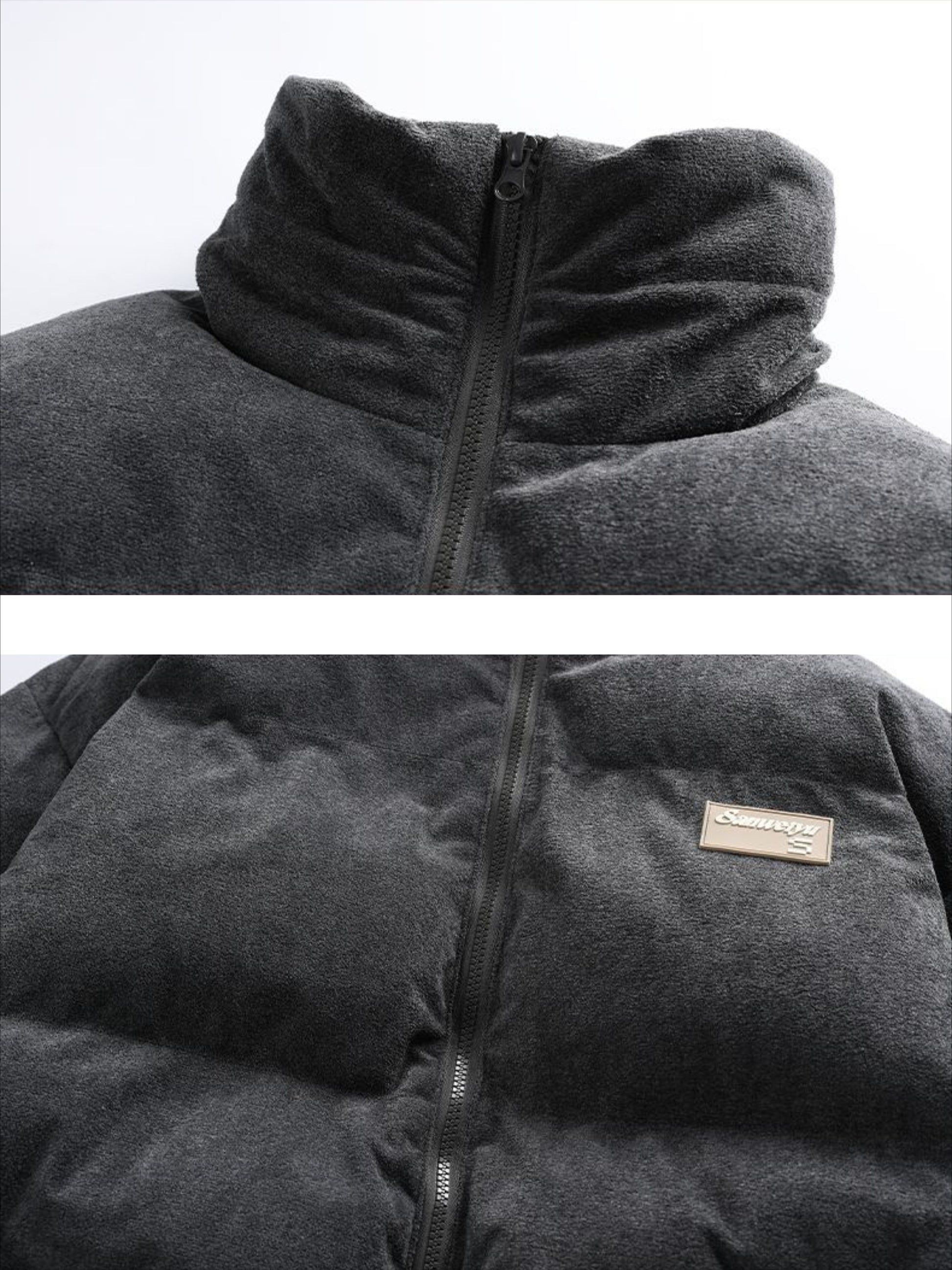 Academic Style Grid Leisure Coat
