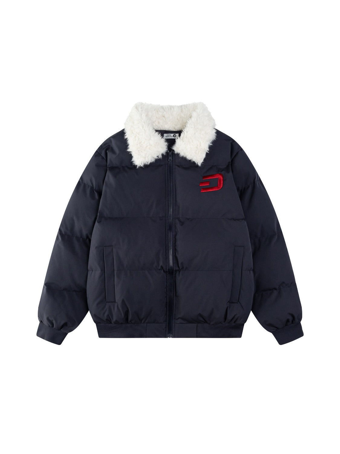 Vintage Leisure Thickened Lamb Collar Coat