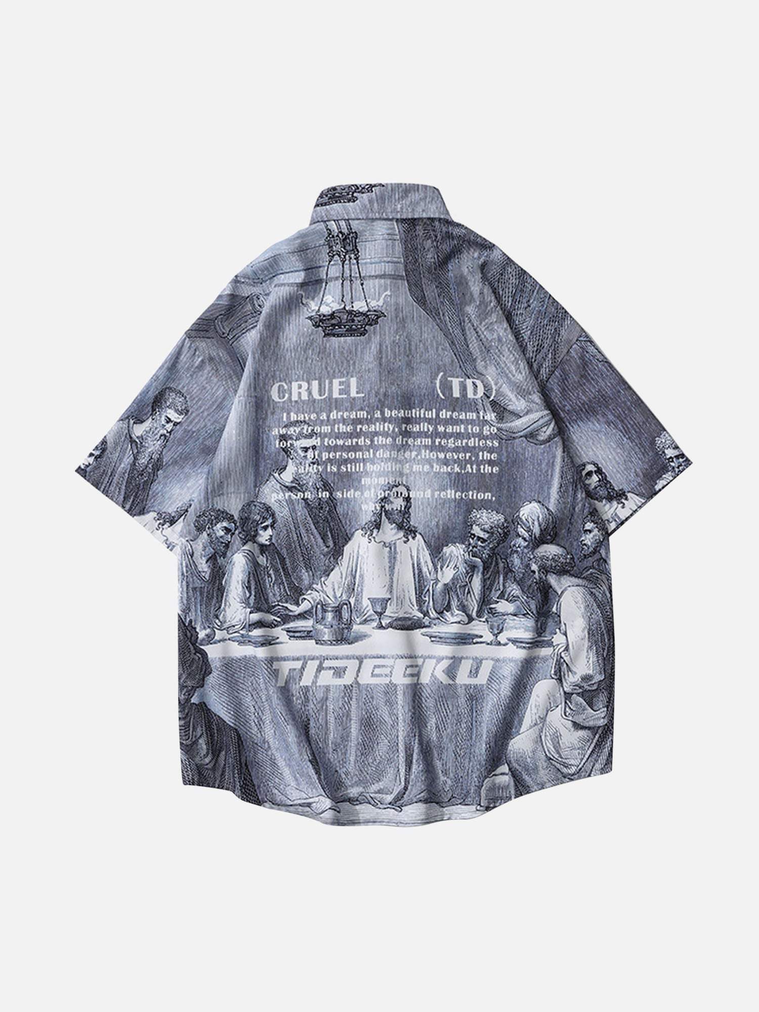 Disguisen The Last Supper Printed Shirts