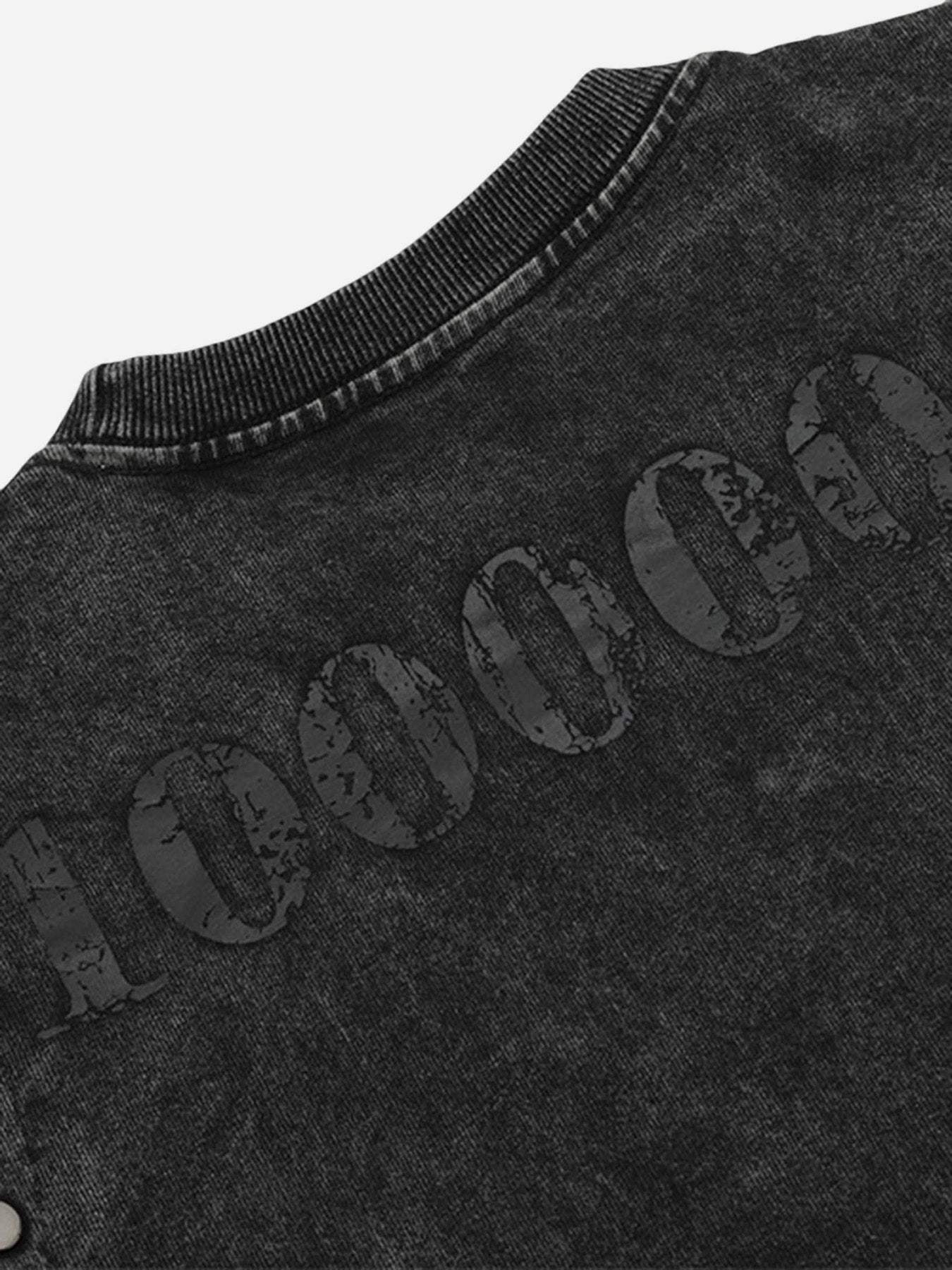 Disguisen Punk Personality Alphabet T-shirt