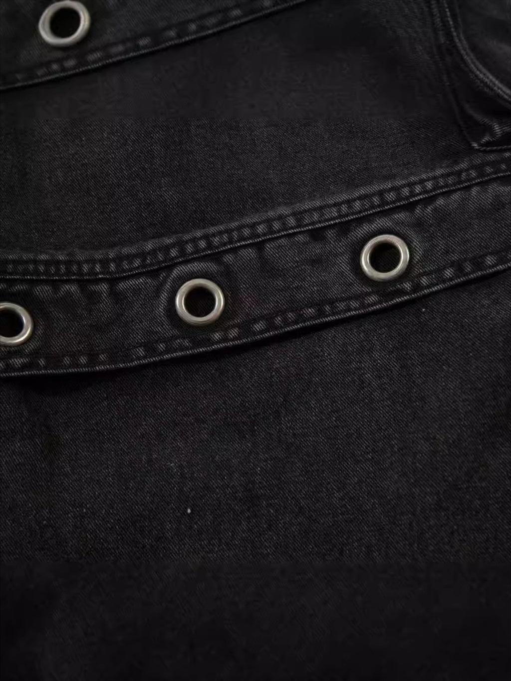 Washed Cargo Jeans