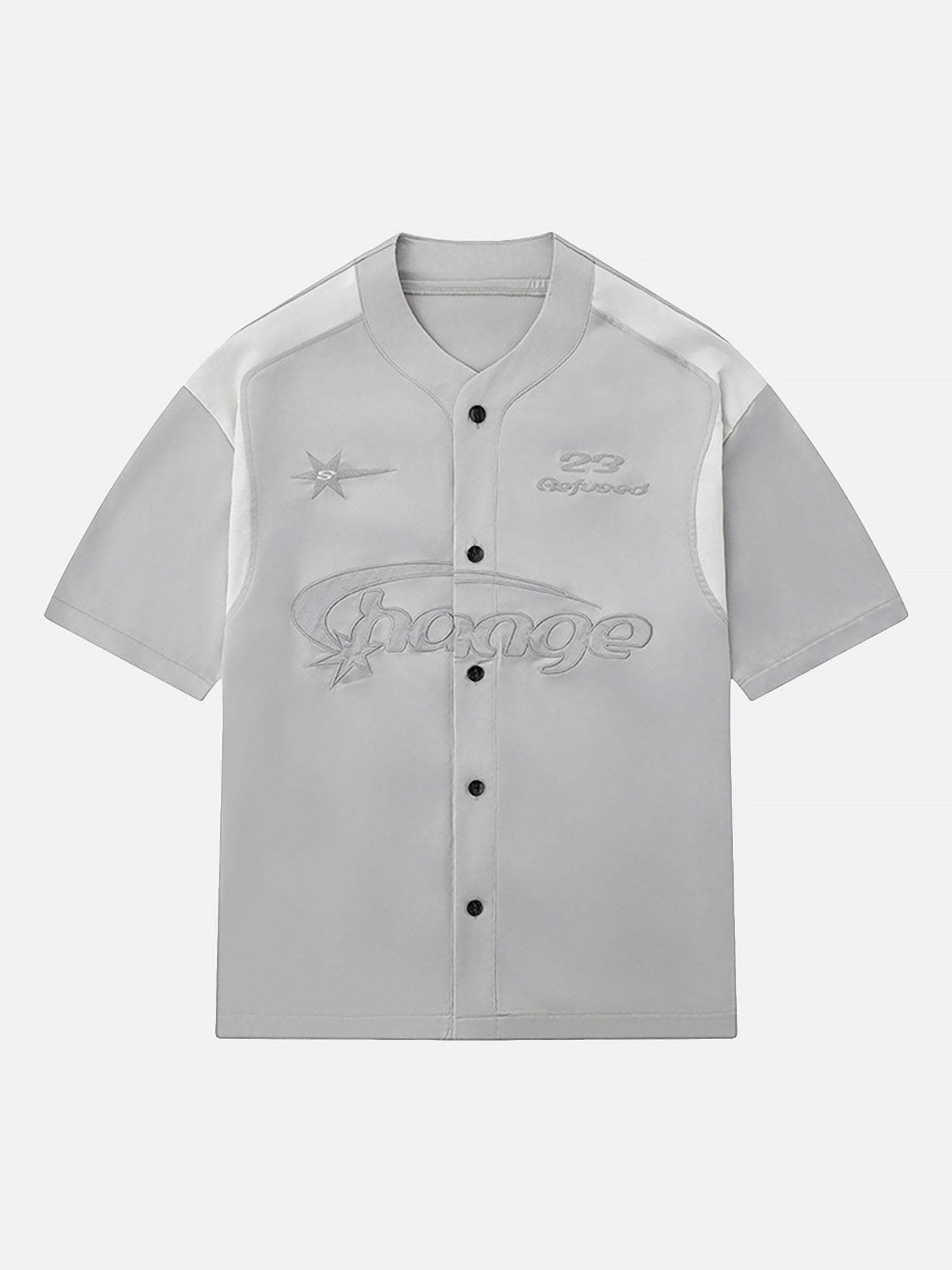 Disguisen Trendy Brand Simple Letter Loose Short-sleeved POLO Shirt