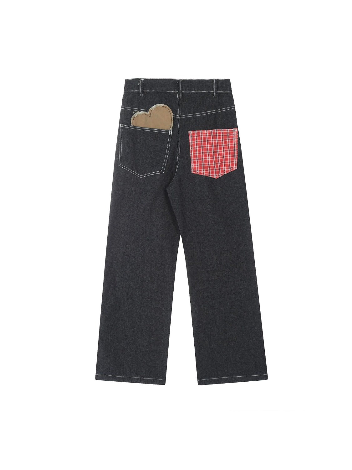 Heart Patch Jeans