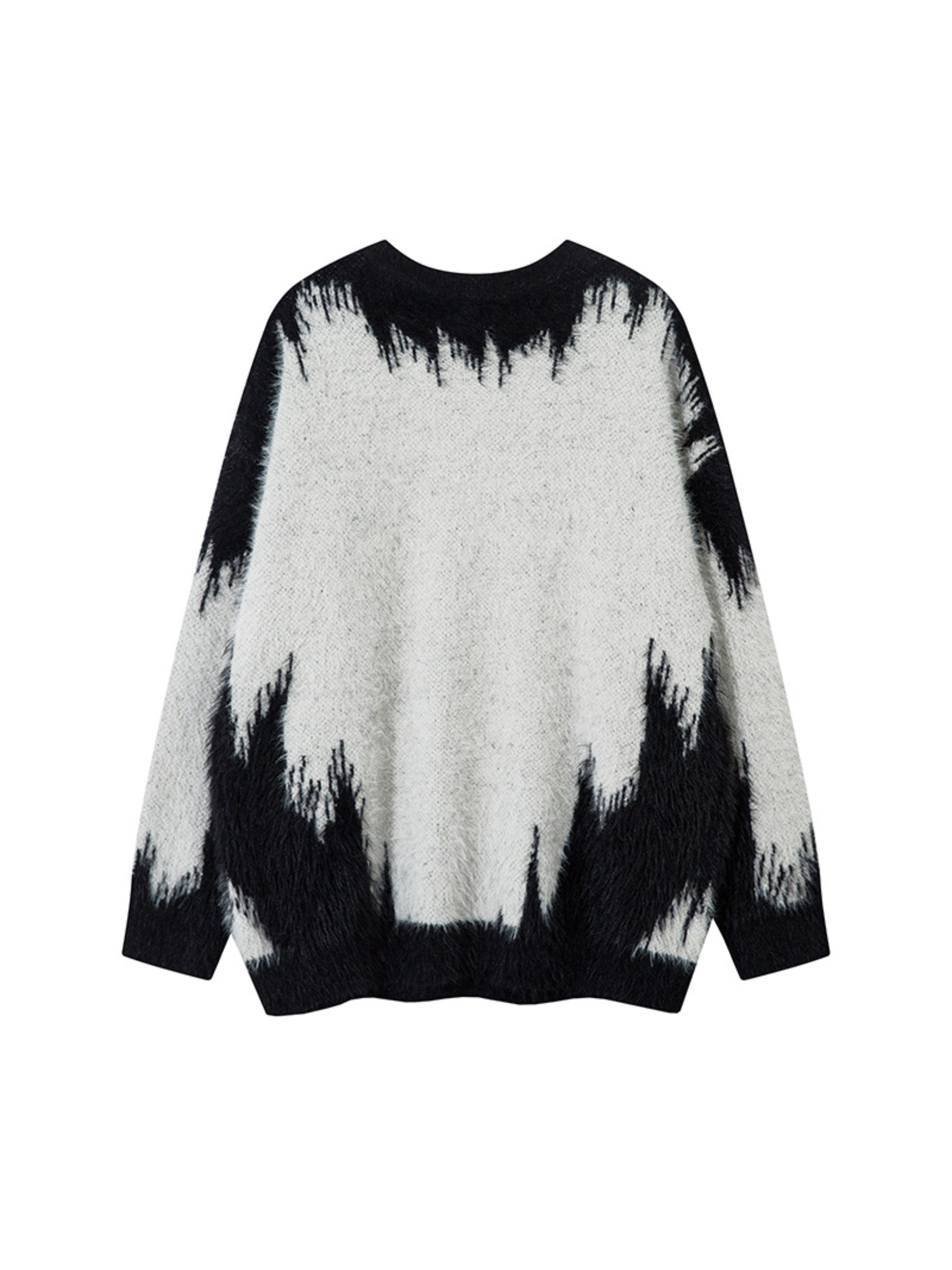 Letter Jacquard Sweater
