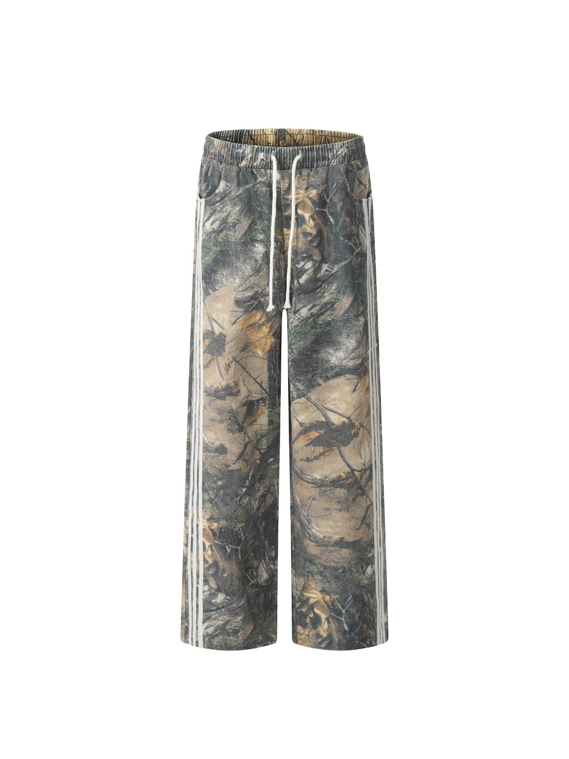 Tree Branches Digital Print Drapey Pants
