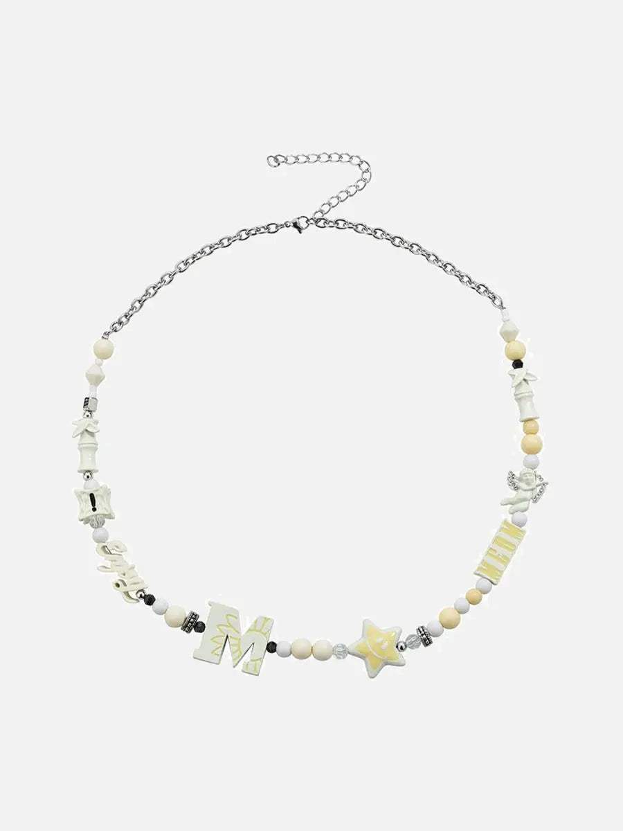 Disguisen Lucky Star Collarbone Chain