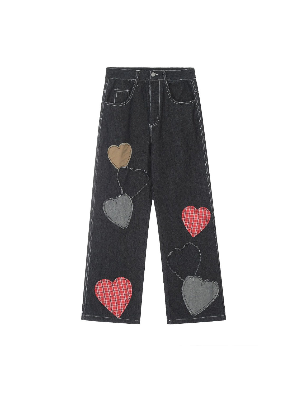 Heart Patch Jeans