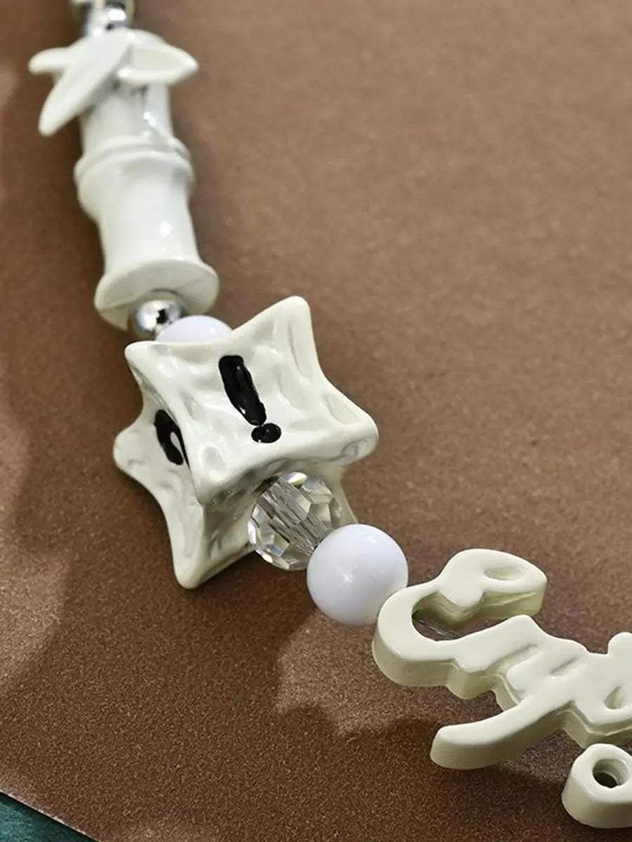 Disguisen Lucky Star Collarbone Chain