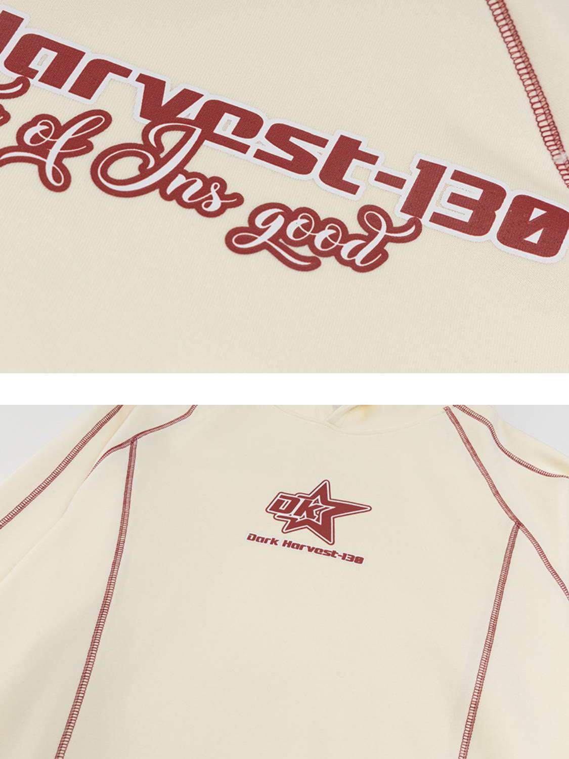 Street Line Assemble Print Hoodie