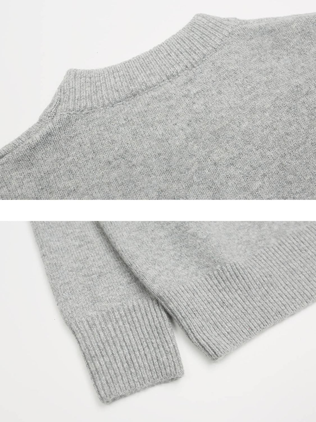 Vintage street Letter Embroidery Sweater